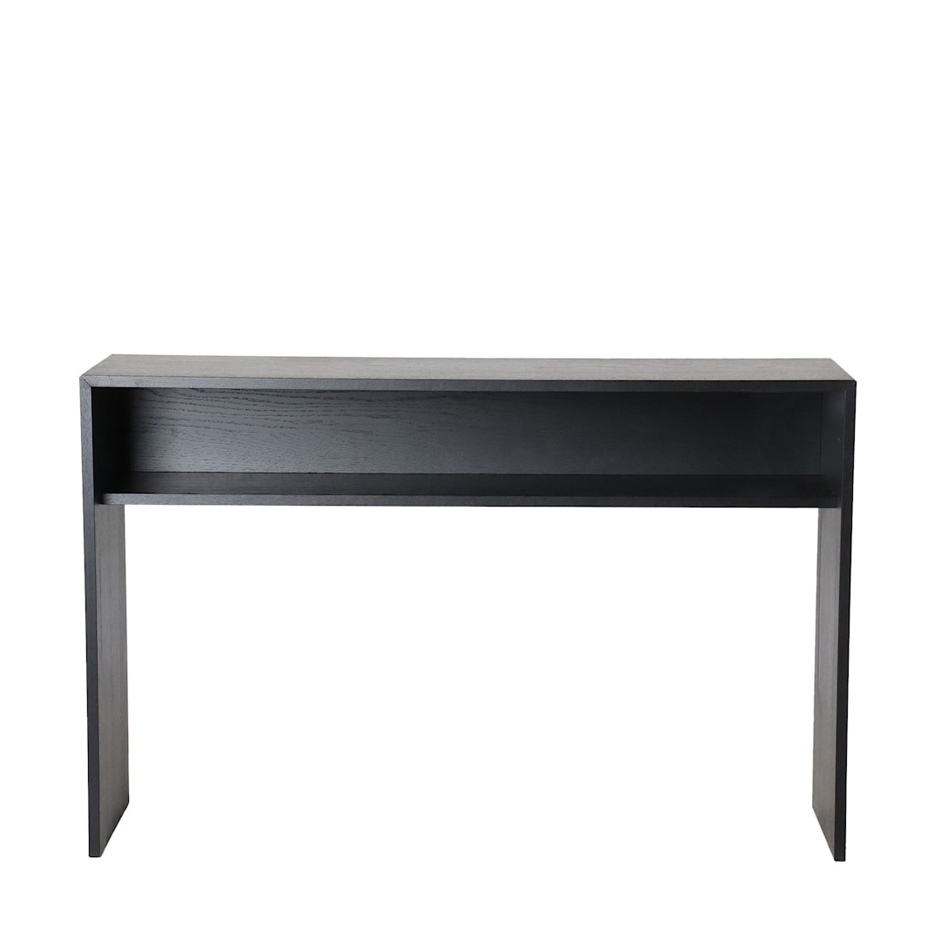 Esme Konsollbord med Hylle Svart 125cm