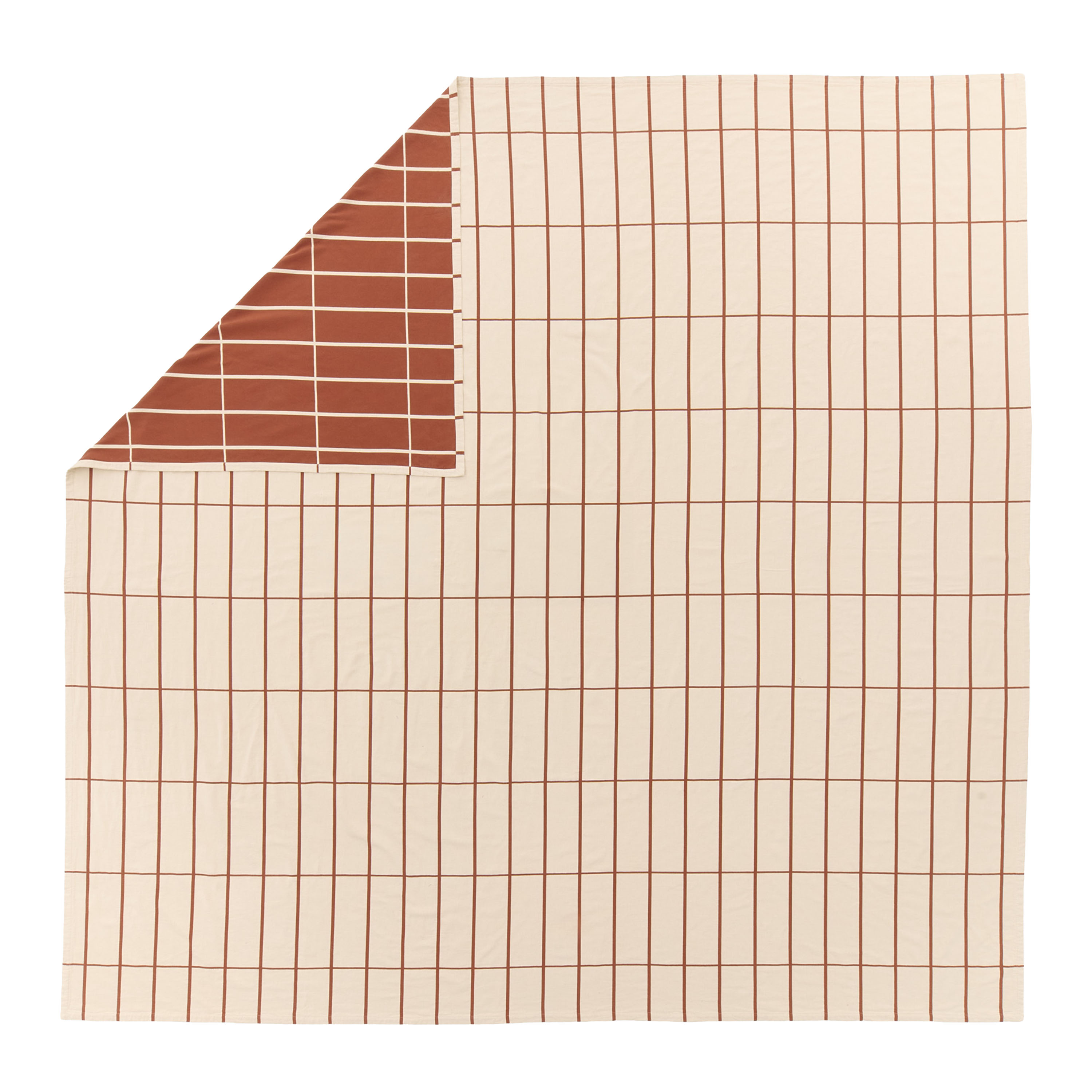 Tiiliskivi Överkast Off White/Chestnut 260x260