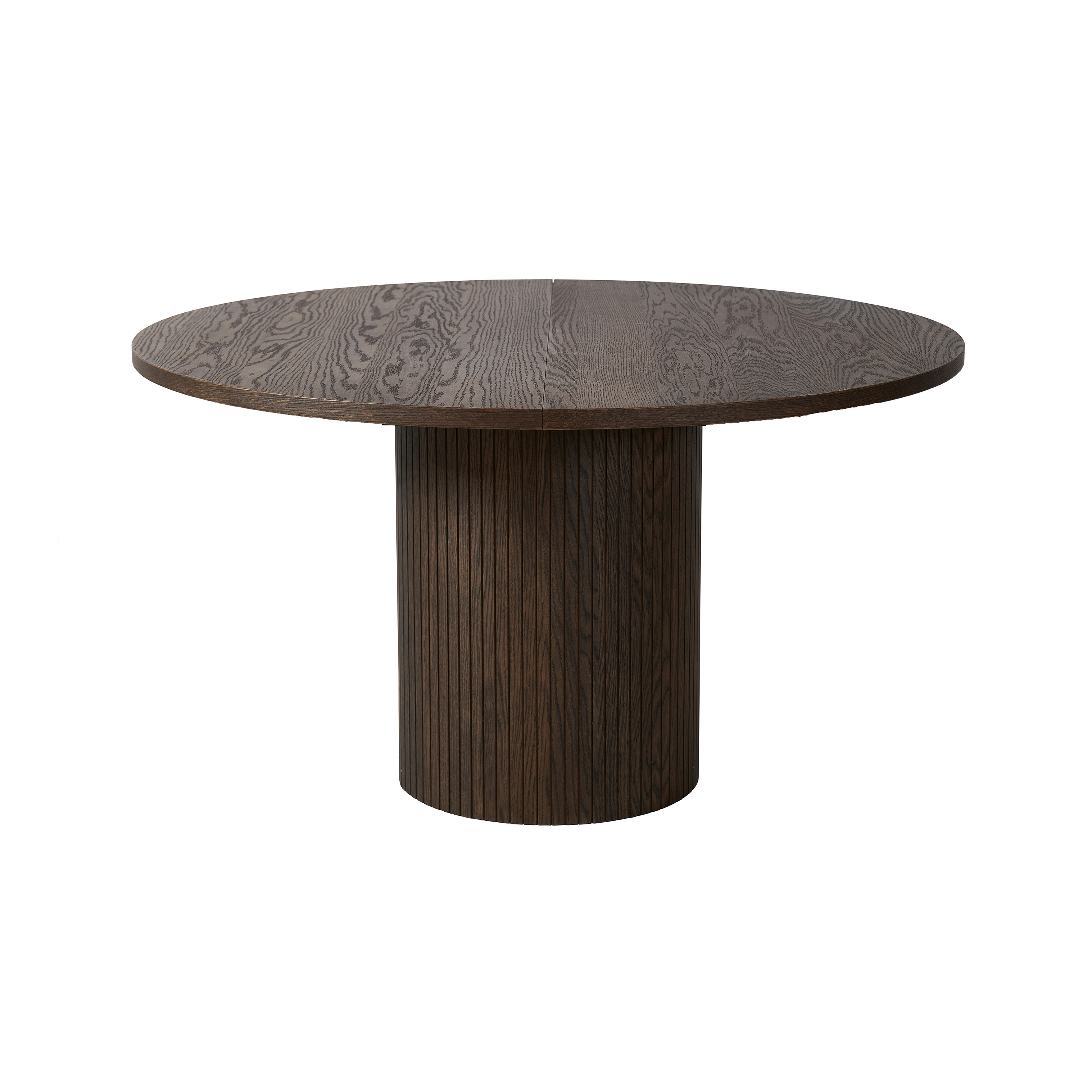 Bauer Spisebord Brunbeiset Ø130+50