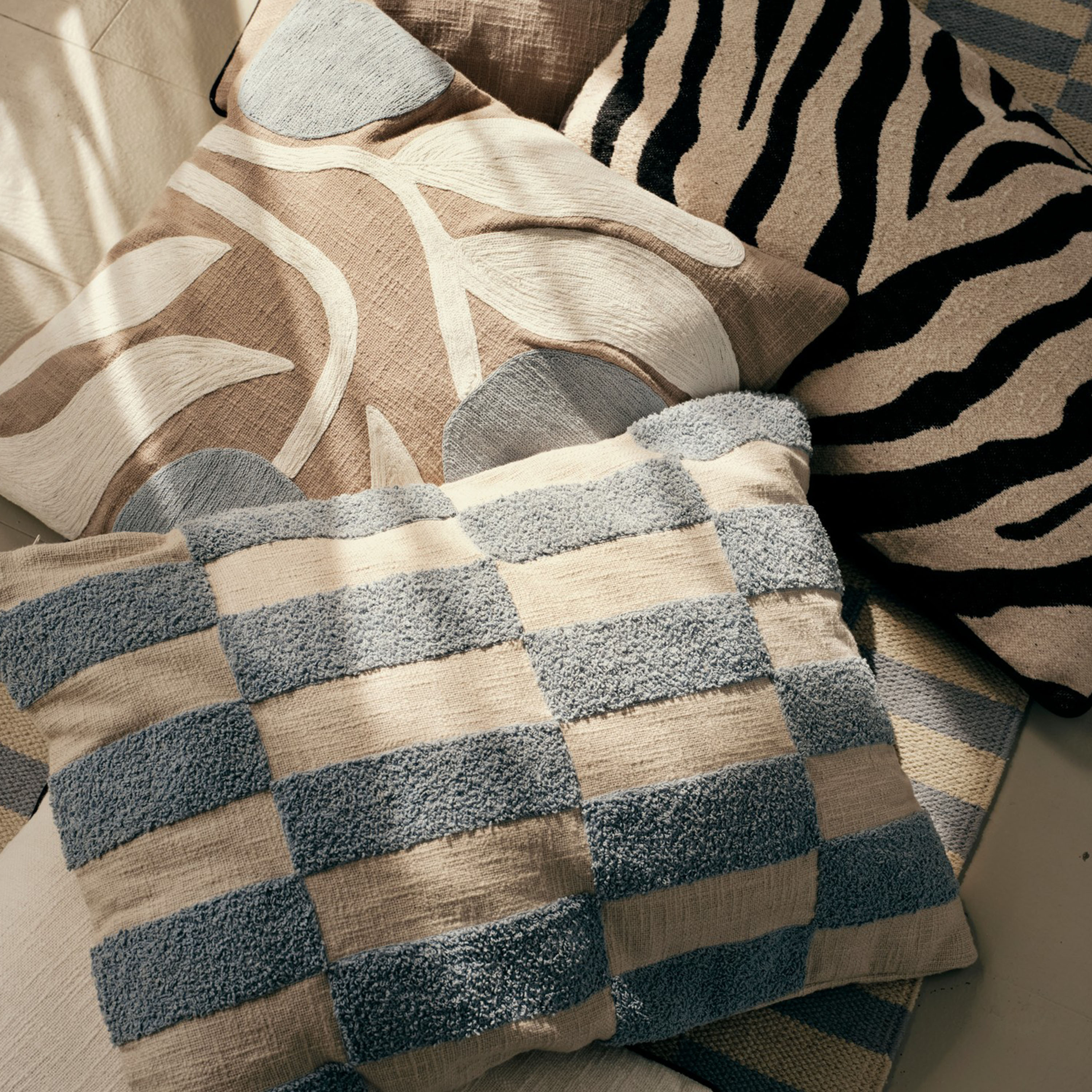 Broste Copenhagen Jane Tyynynpäällinen Sininen 40x60