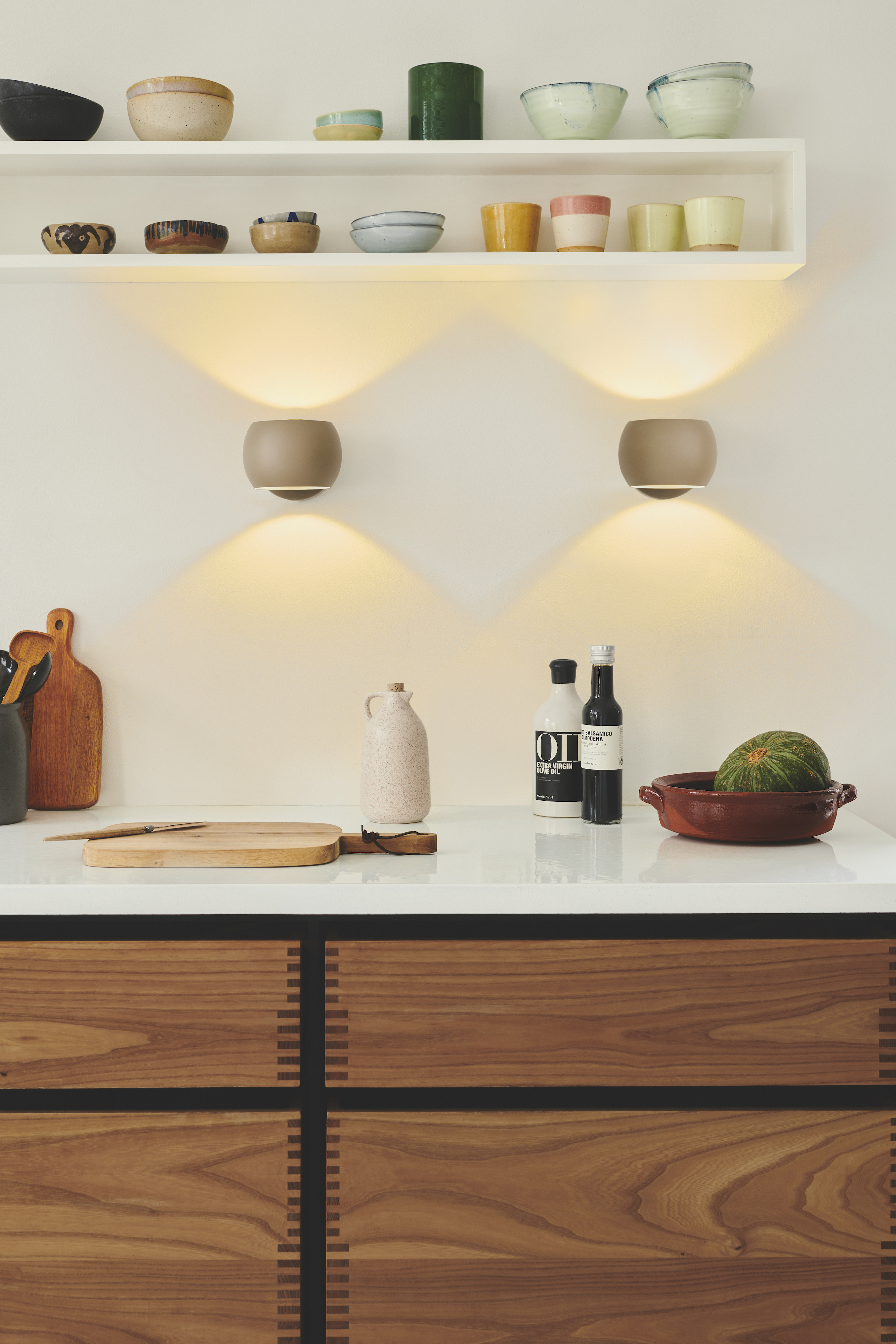 Nordlux Belir Wandlampe Braun