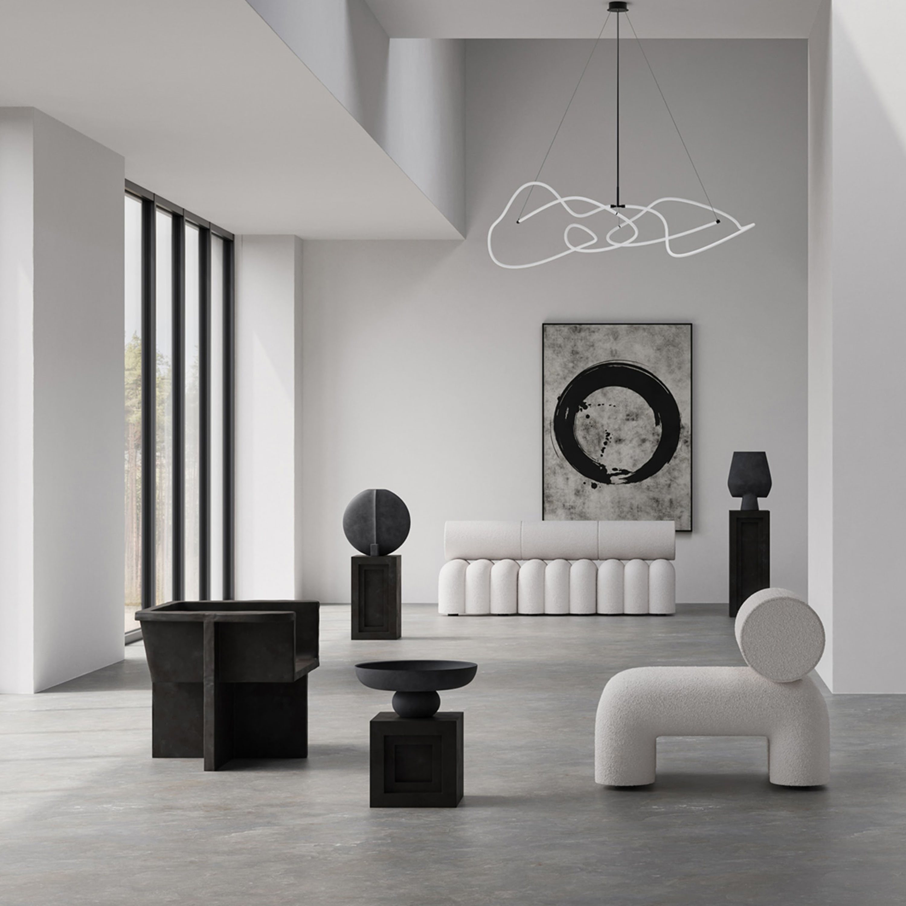 101 Copenhagen Foku Loungestol Off White