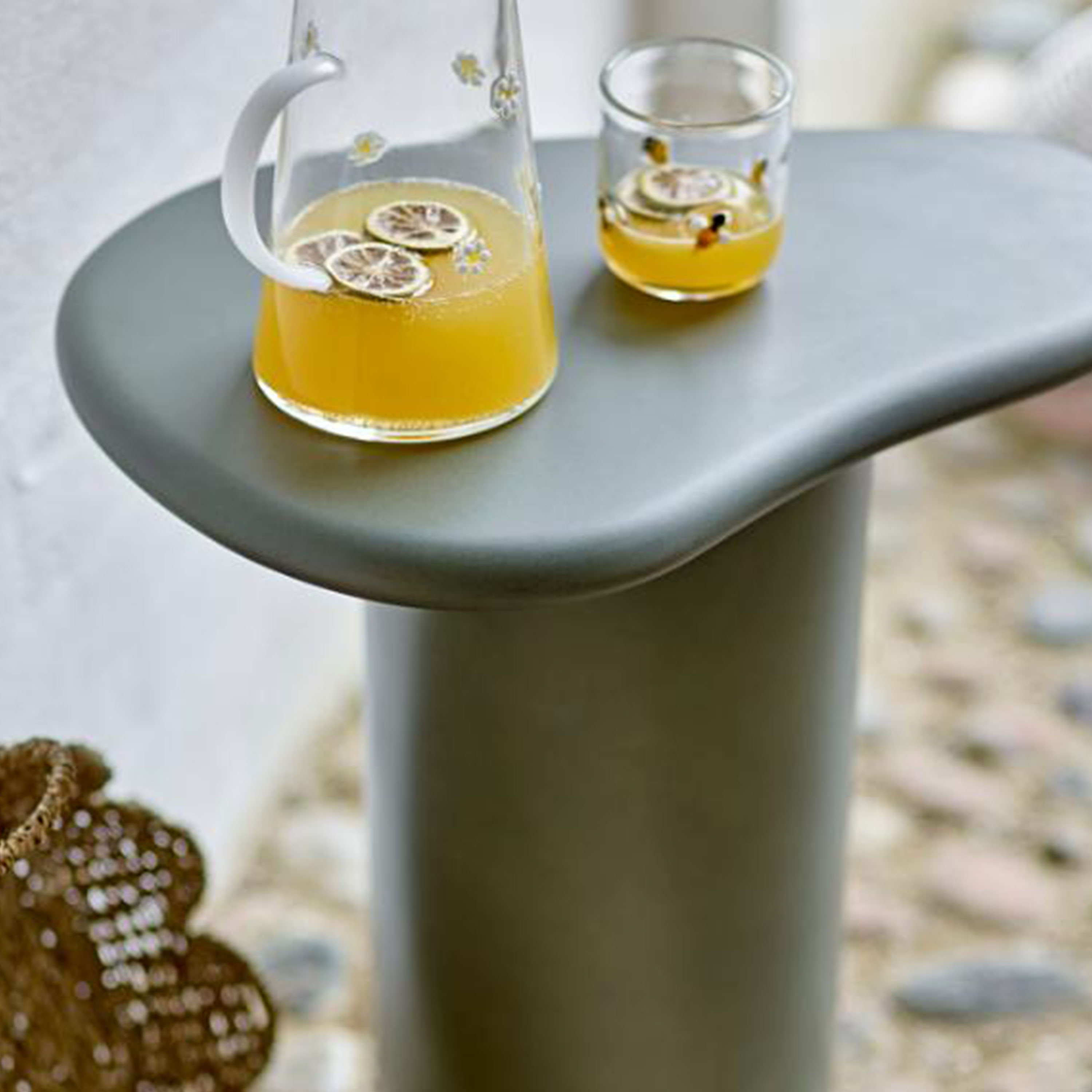 Bloomingville Marcey Sivupöytä Grey 52cm