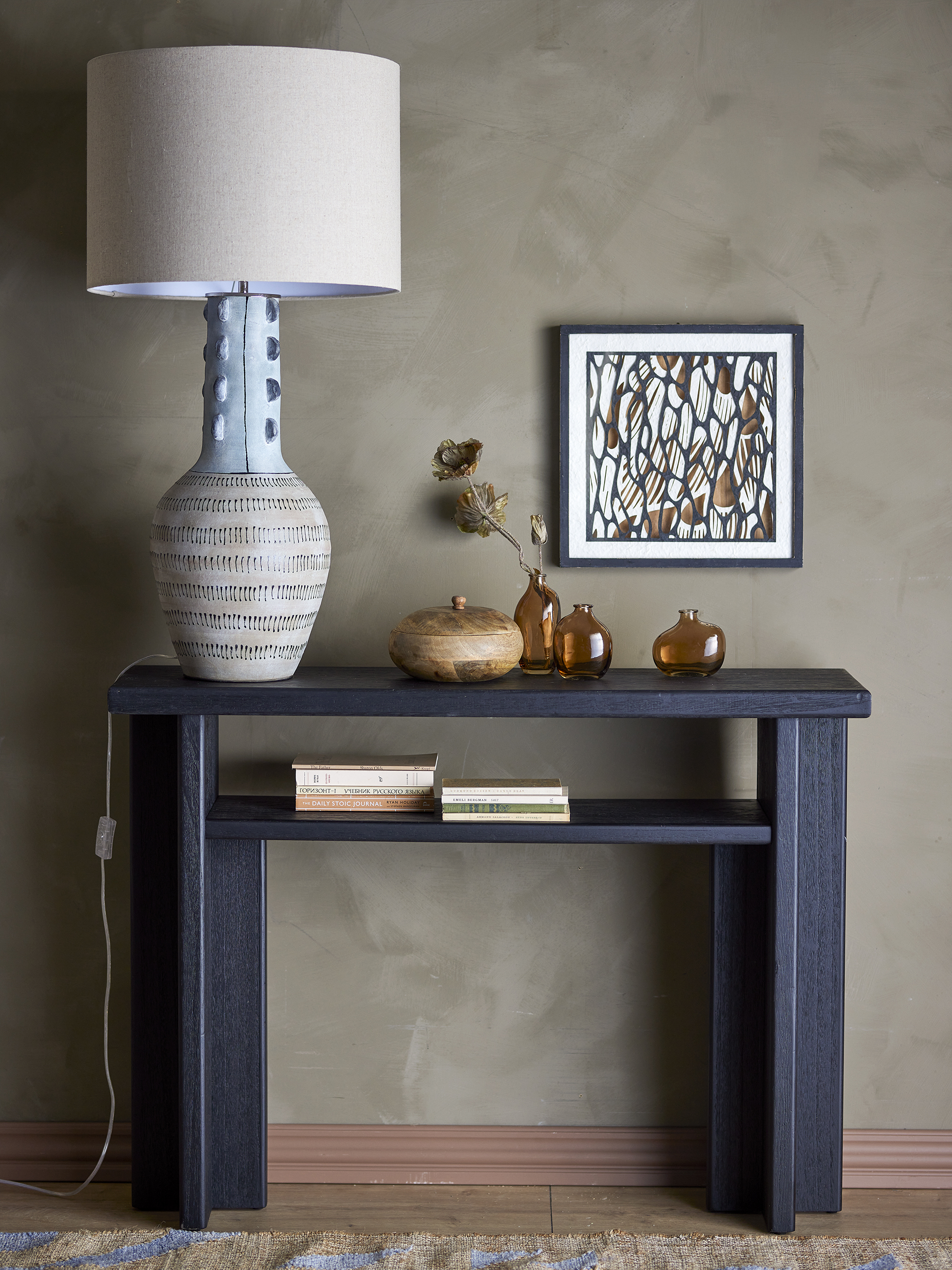 Bloomingville Cupa Konsolipöytä Musta 110cm