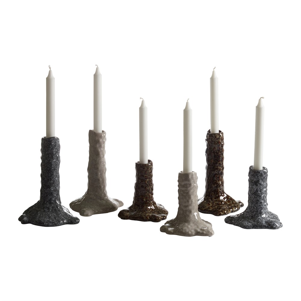 Mogihome Ines Ljusstake Beige 15cm