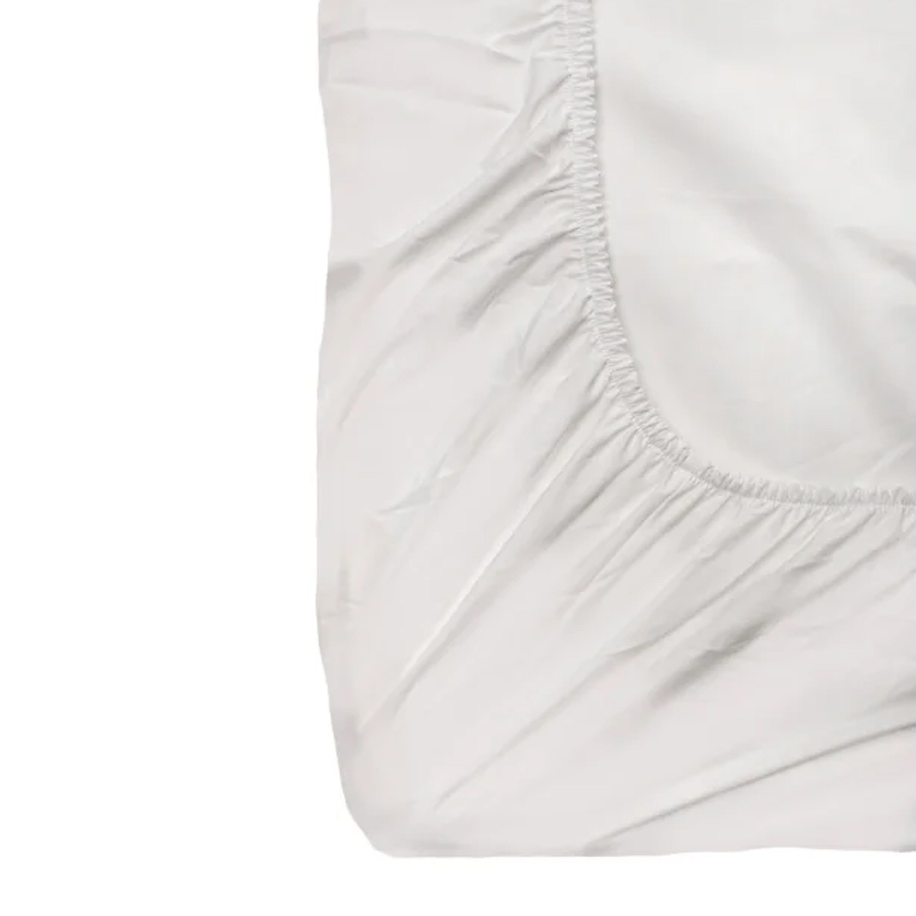 Himla Dreamtime Formsytt Lakan GOTS Percale White 120x200