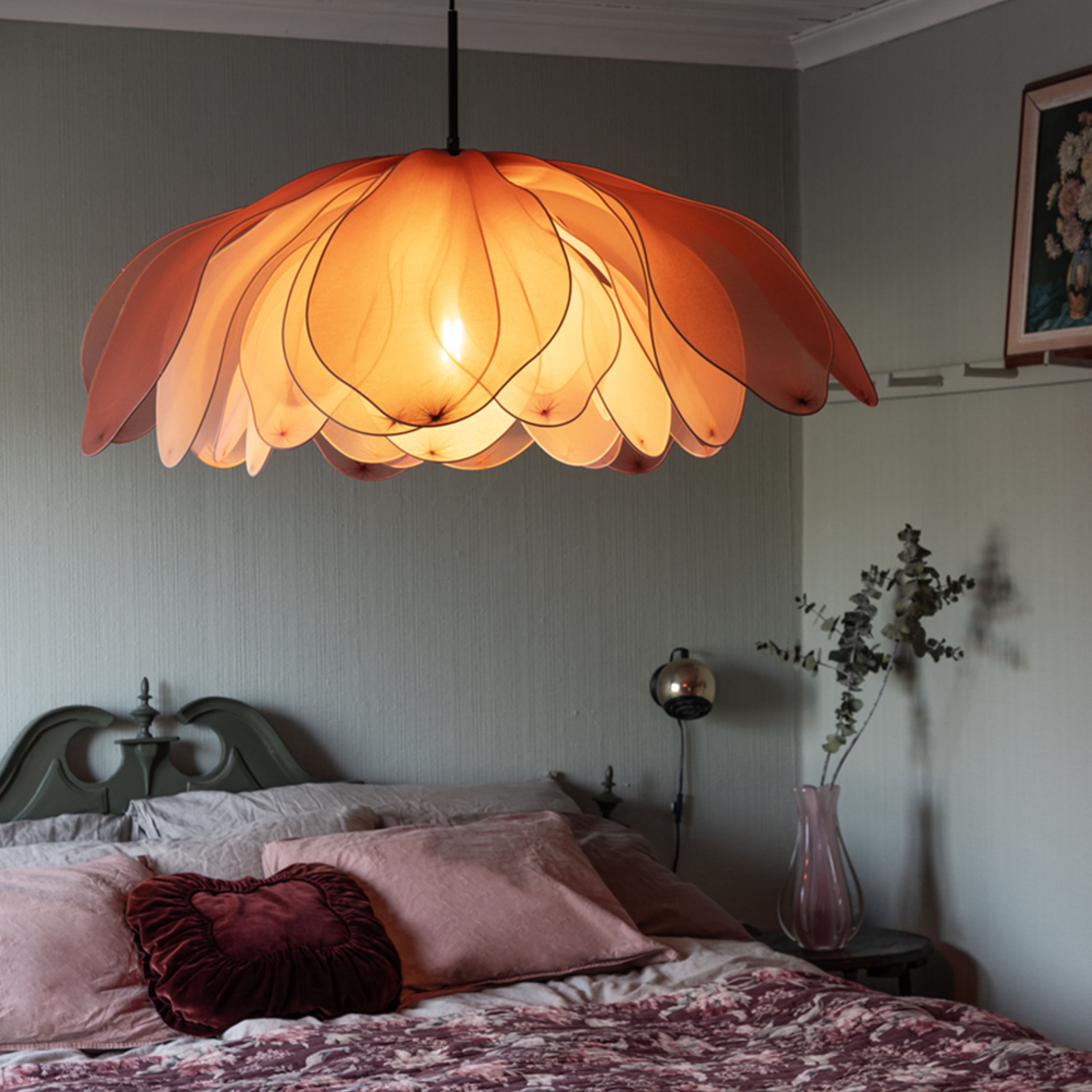 By Rydéns Lou Lou Taklampa Rosa Ø80