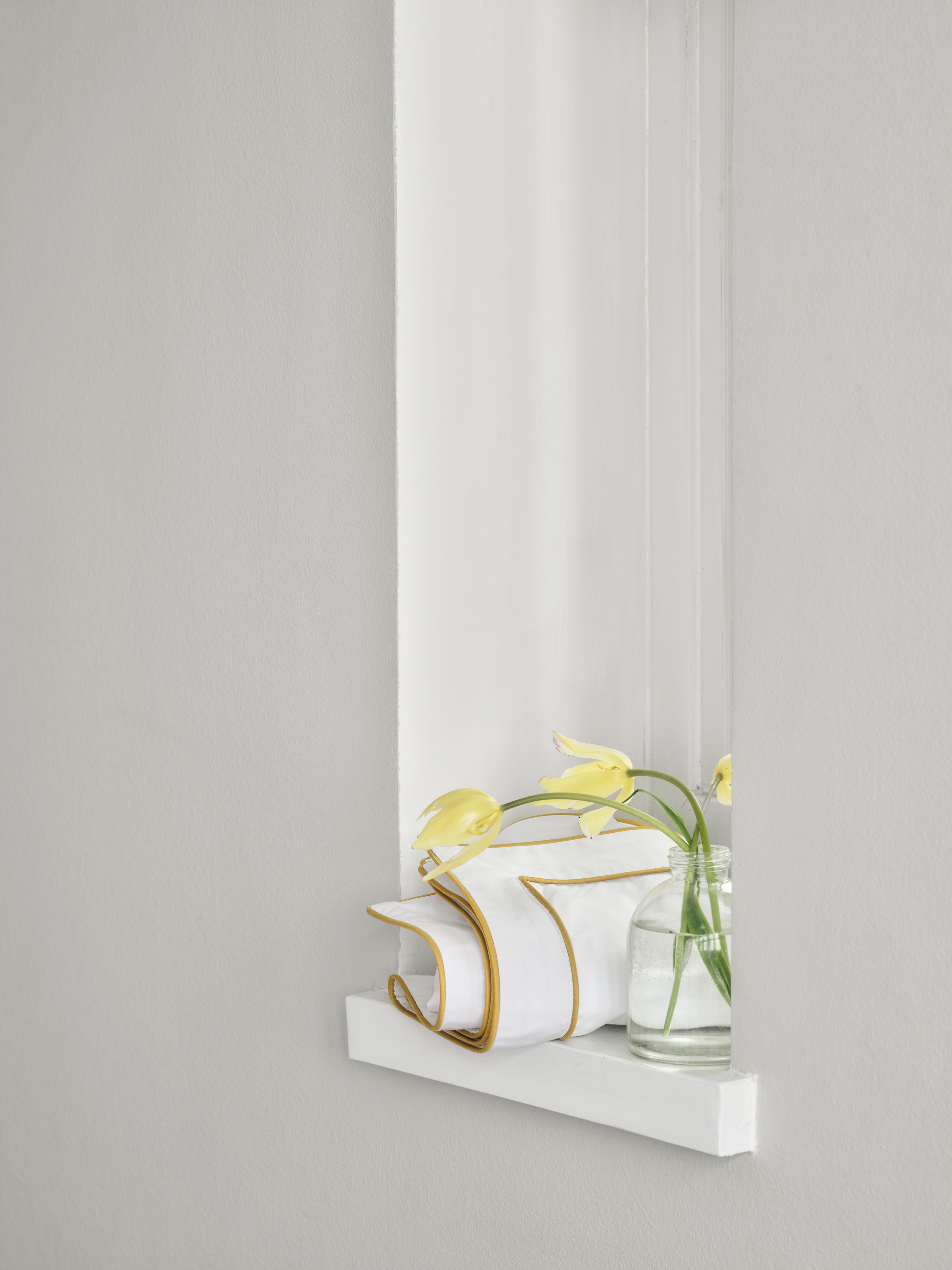 Mille Notti Allegro Örngott EKO White/Yellow 50x90