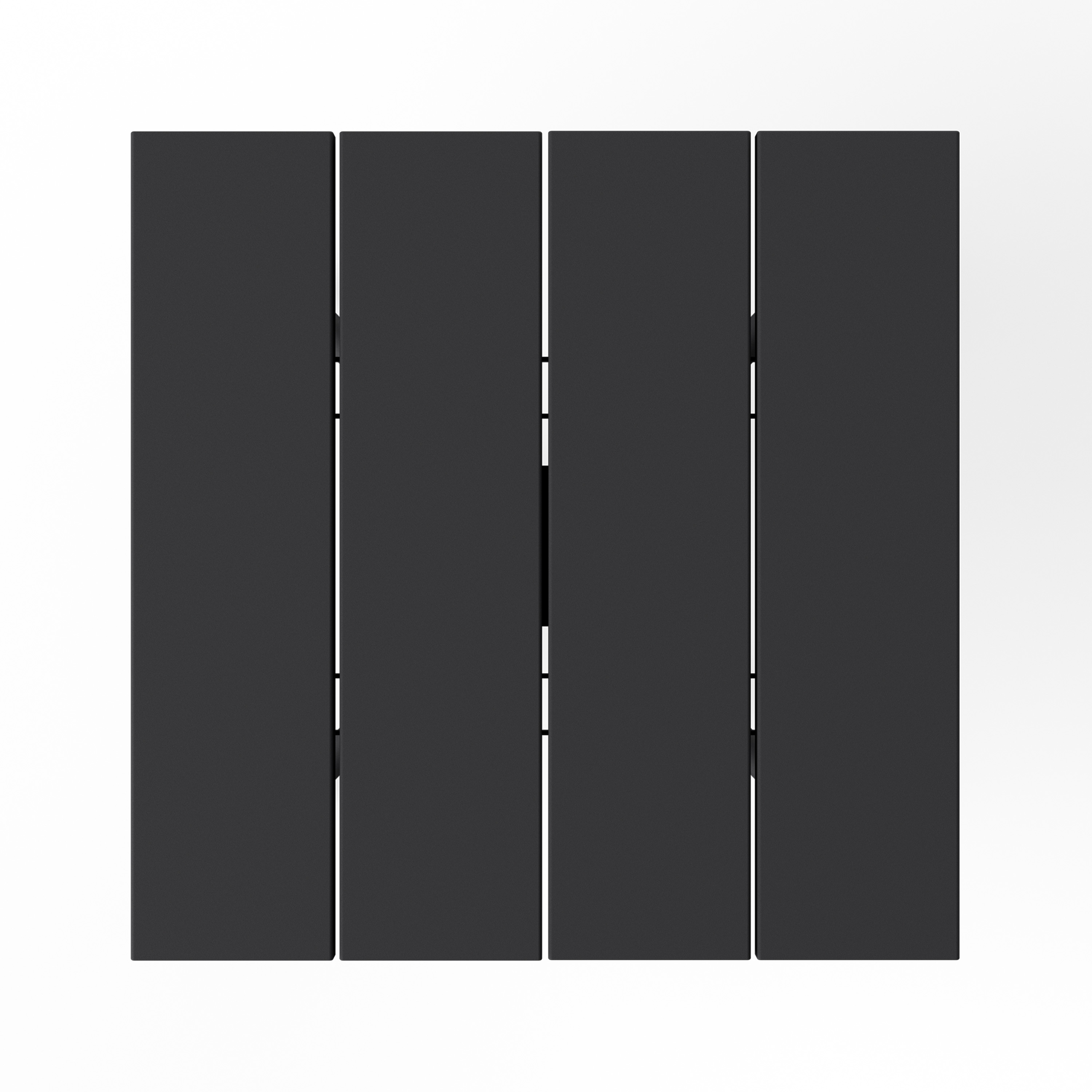 Fatboy Fred's Square Bistreau Bord Anthracite 80x80