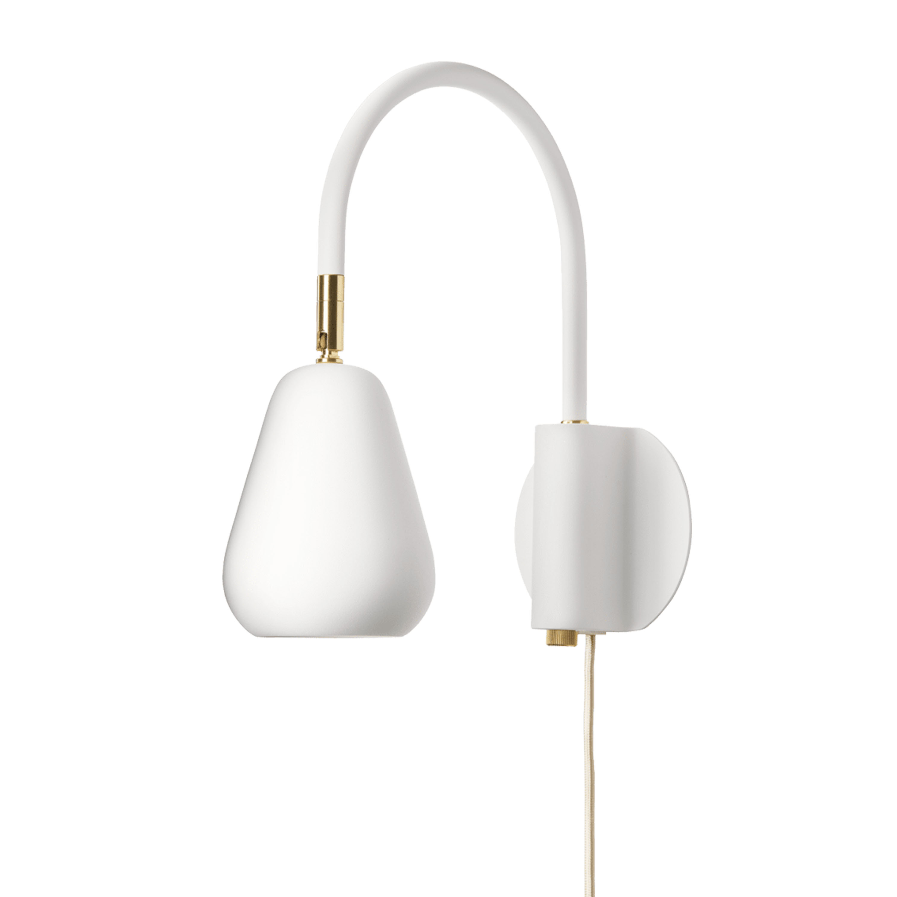 Nuura Anoli Spot Vägglampa Nordic Gold/White