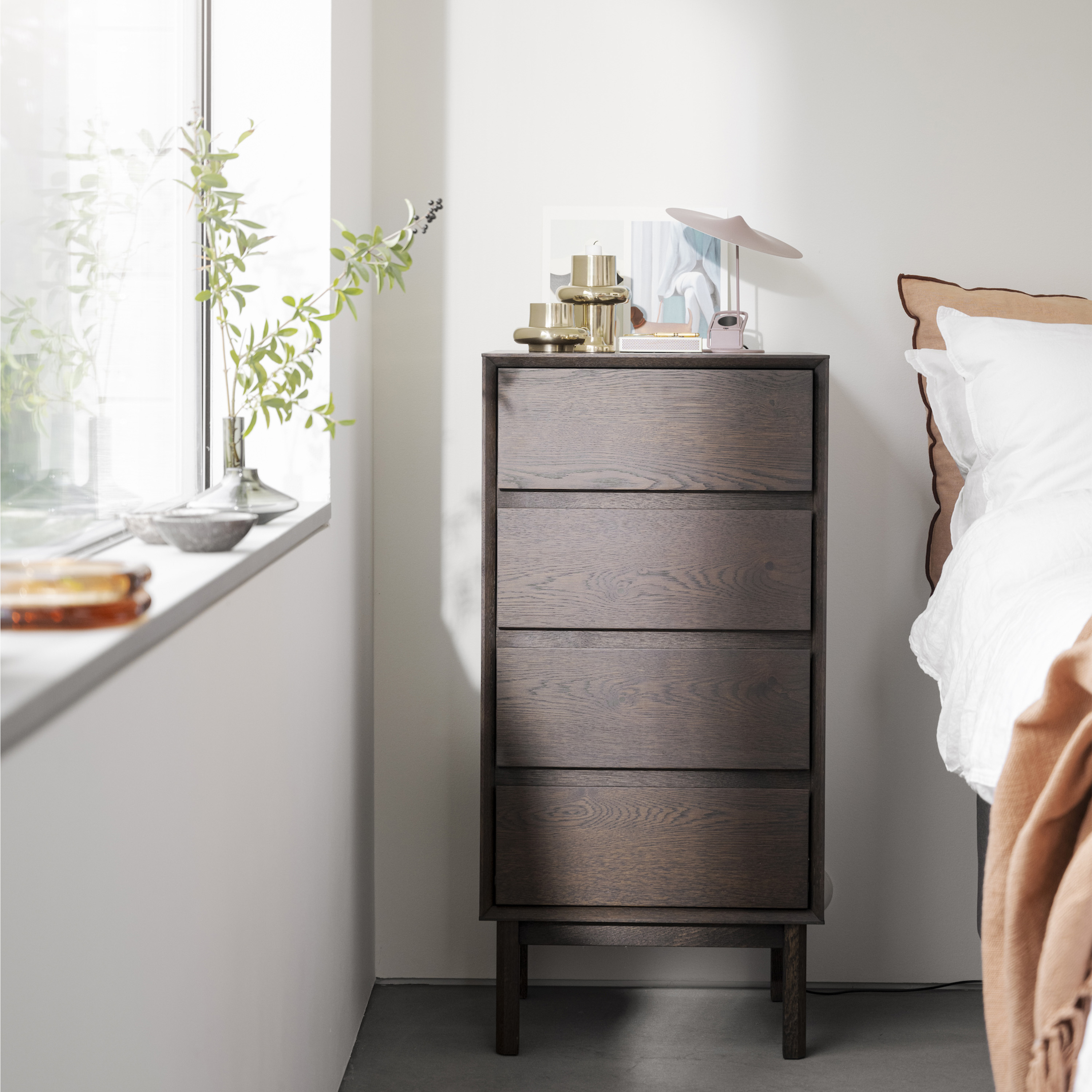 Rowico Home Mackay Kommode Braun 45x92