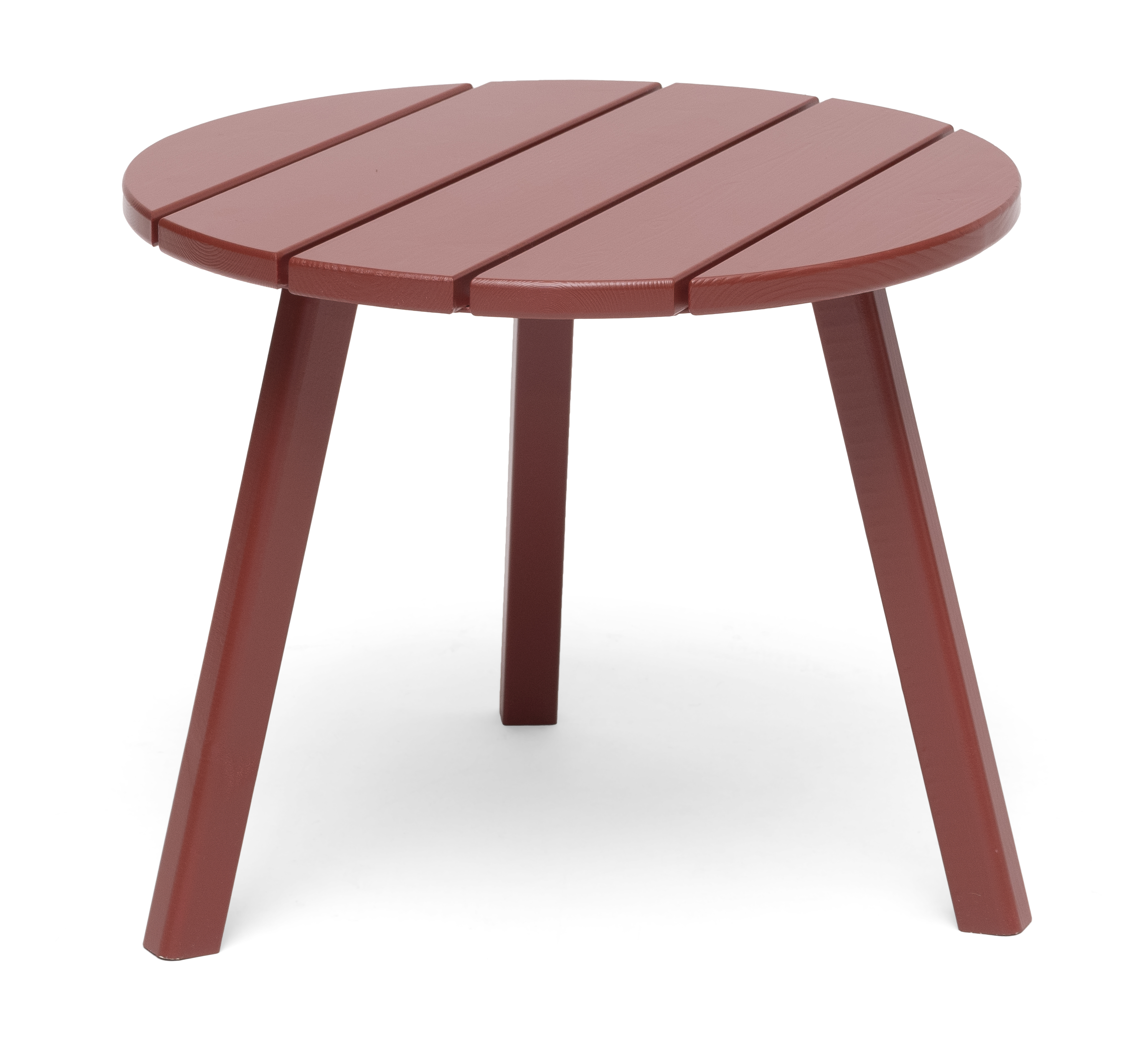 Tennessee Sivupöytä Oksidinpunainen Ø50