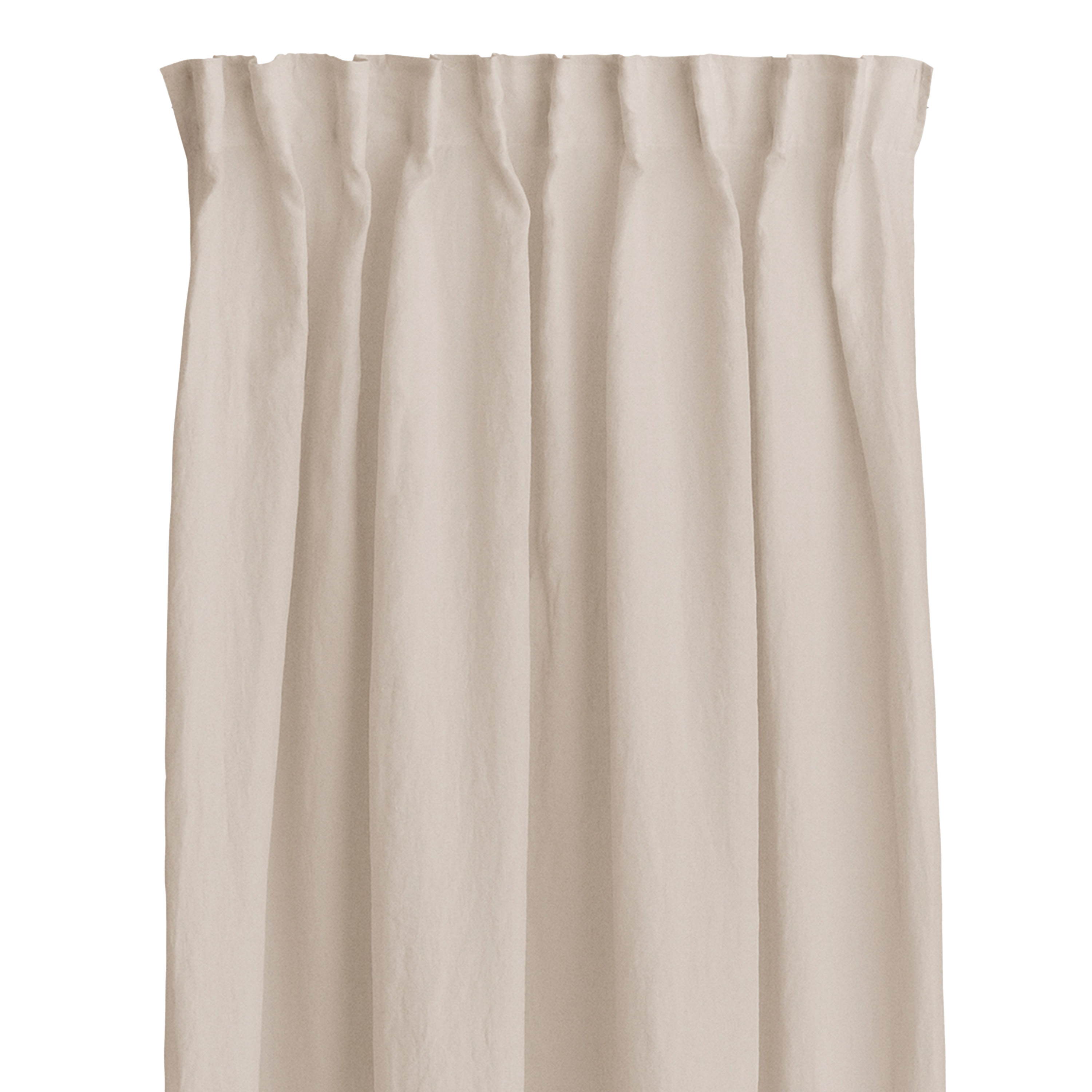 Sunrise Gardinenschal Leinen Fog 280x250