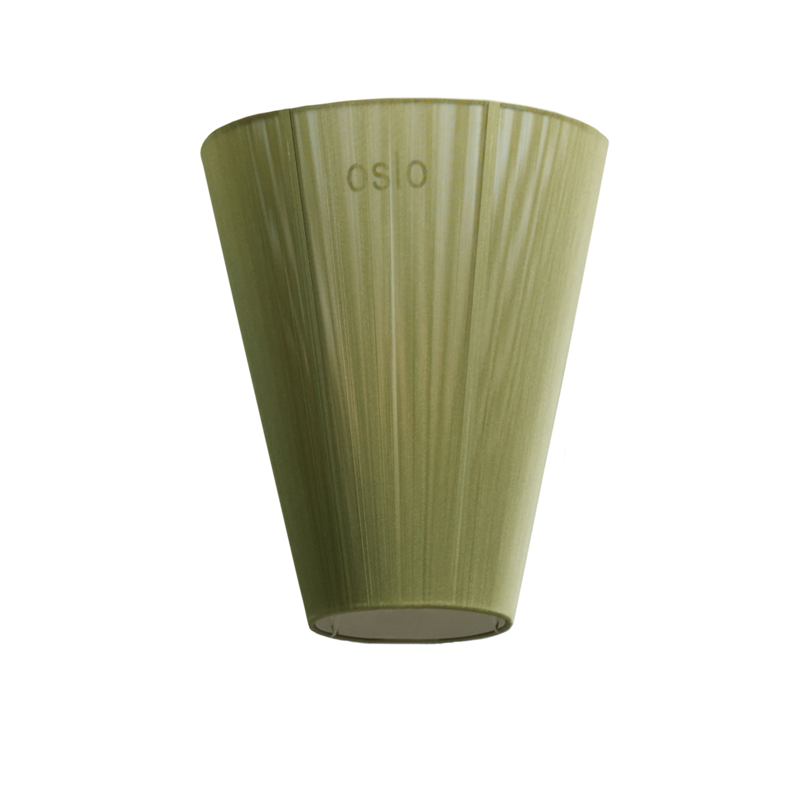 Northern - Oslo Wood Golvlampa Skärm Olive Green - Grön
