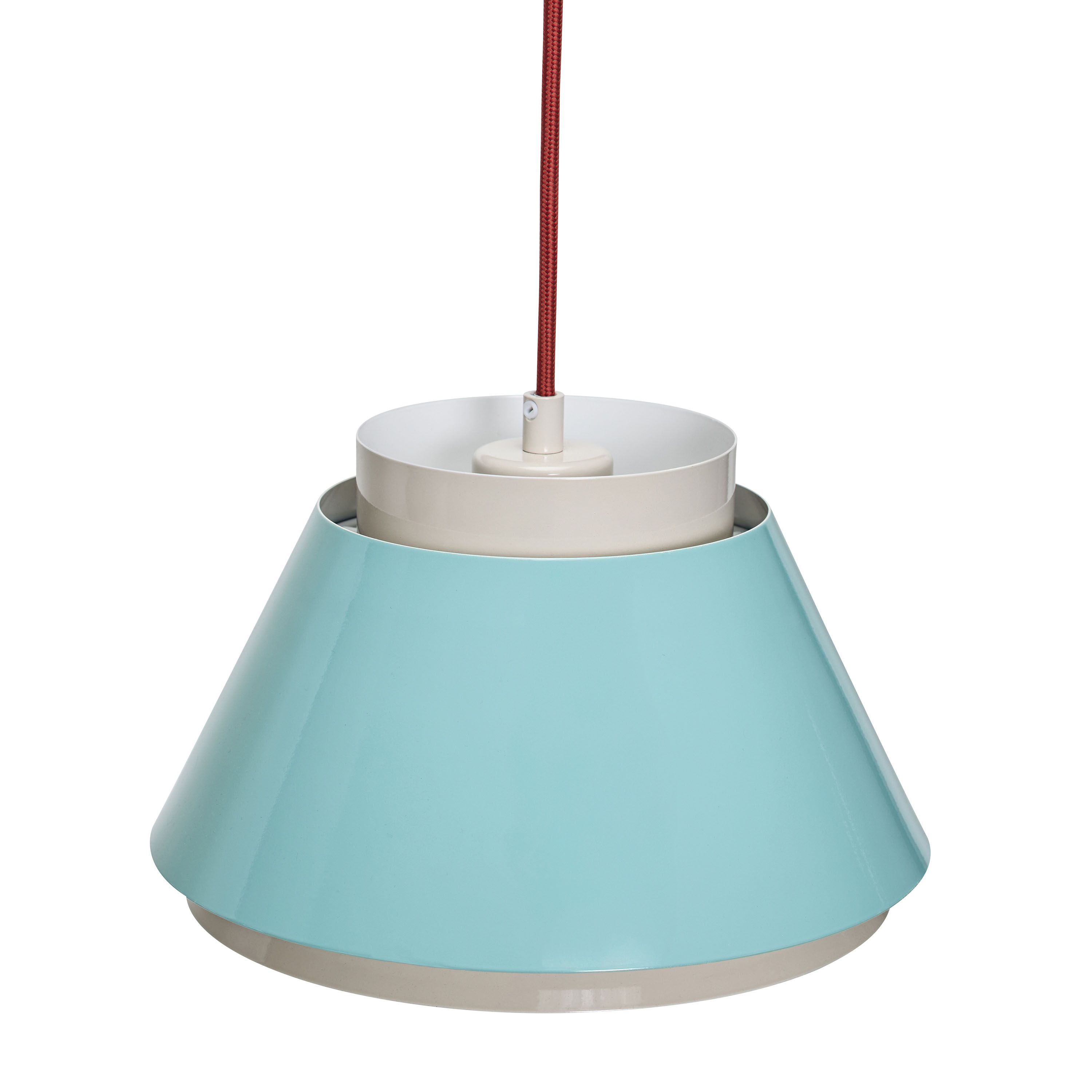 Hübsch Remi kattovalaisin Sininen Beige 15cm