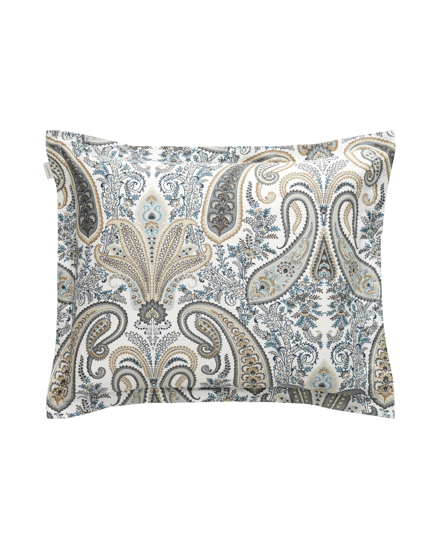 GANT Home - Key West Paisley Örngott Dark Putty 50x60 - Brun
