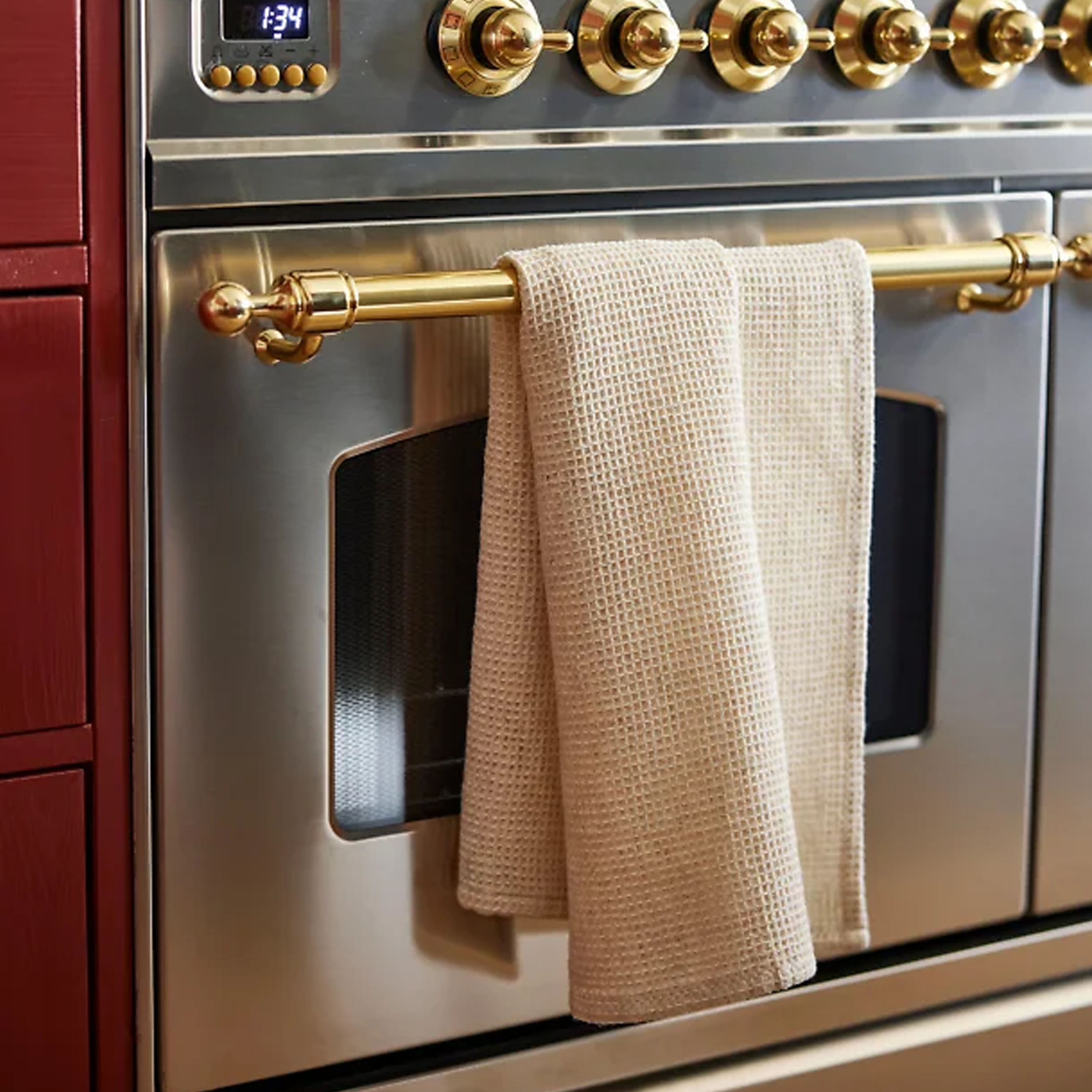 Himla Hetty Kjøkkenhåndkle Havre 50x70 2-pakning