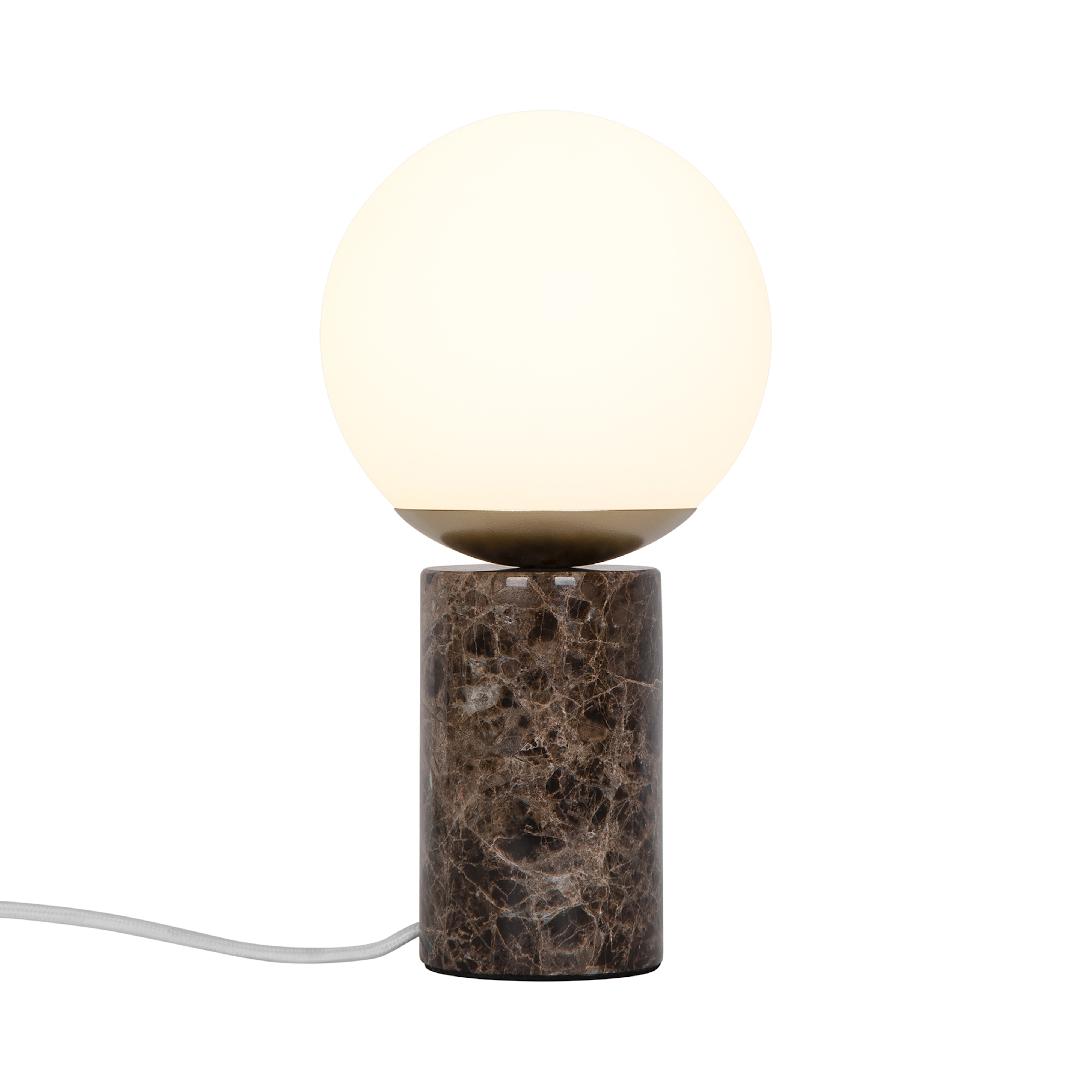 Nordlux - Lilly Marmor Tischlampe Braun - Tischlampen