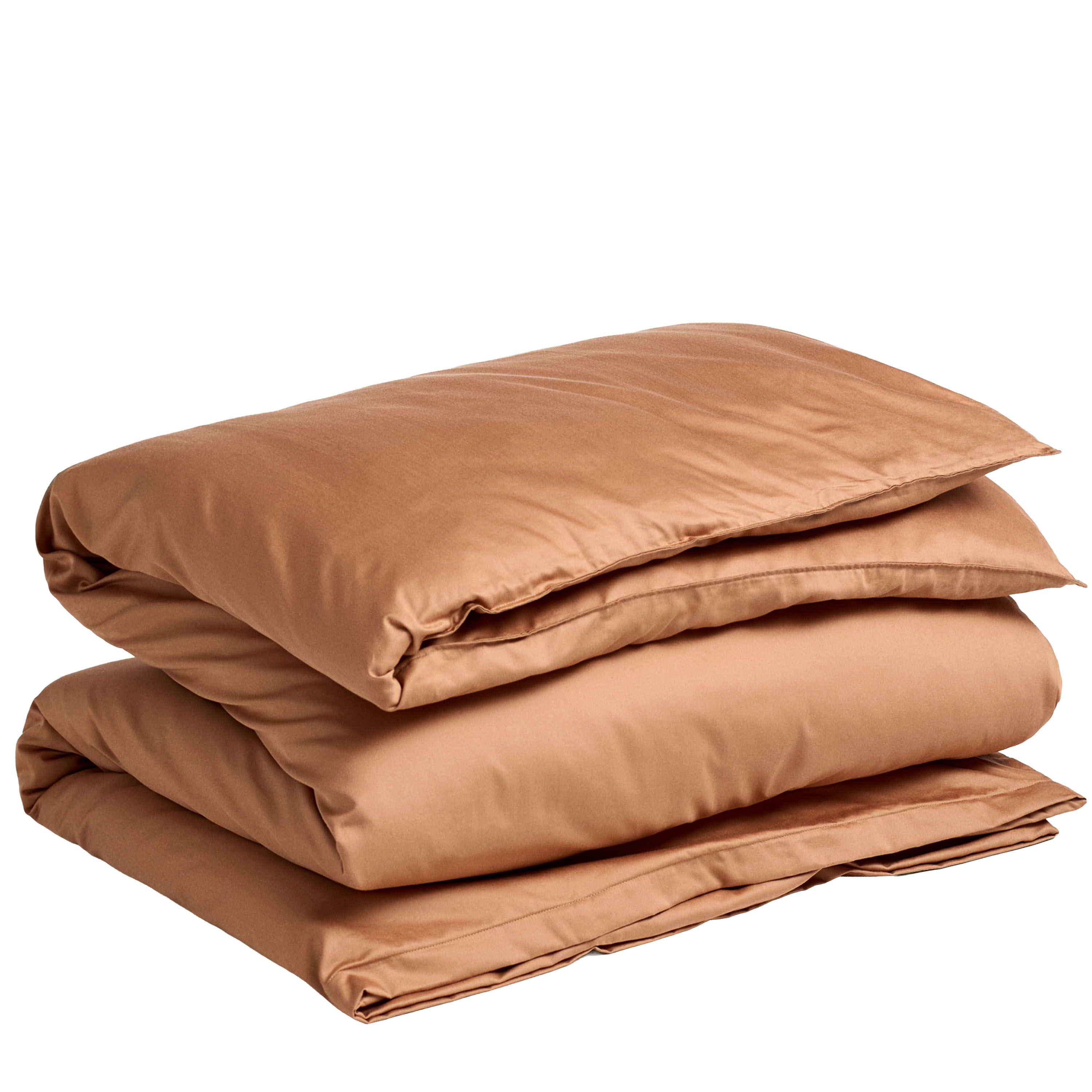 Sateen Duvet Cover Butternut Beige 150x210