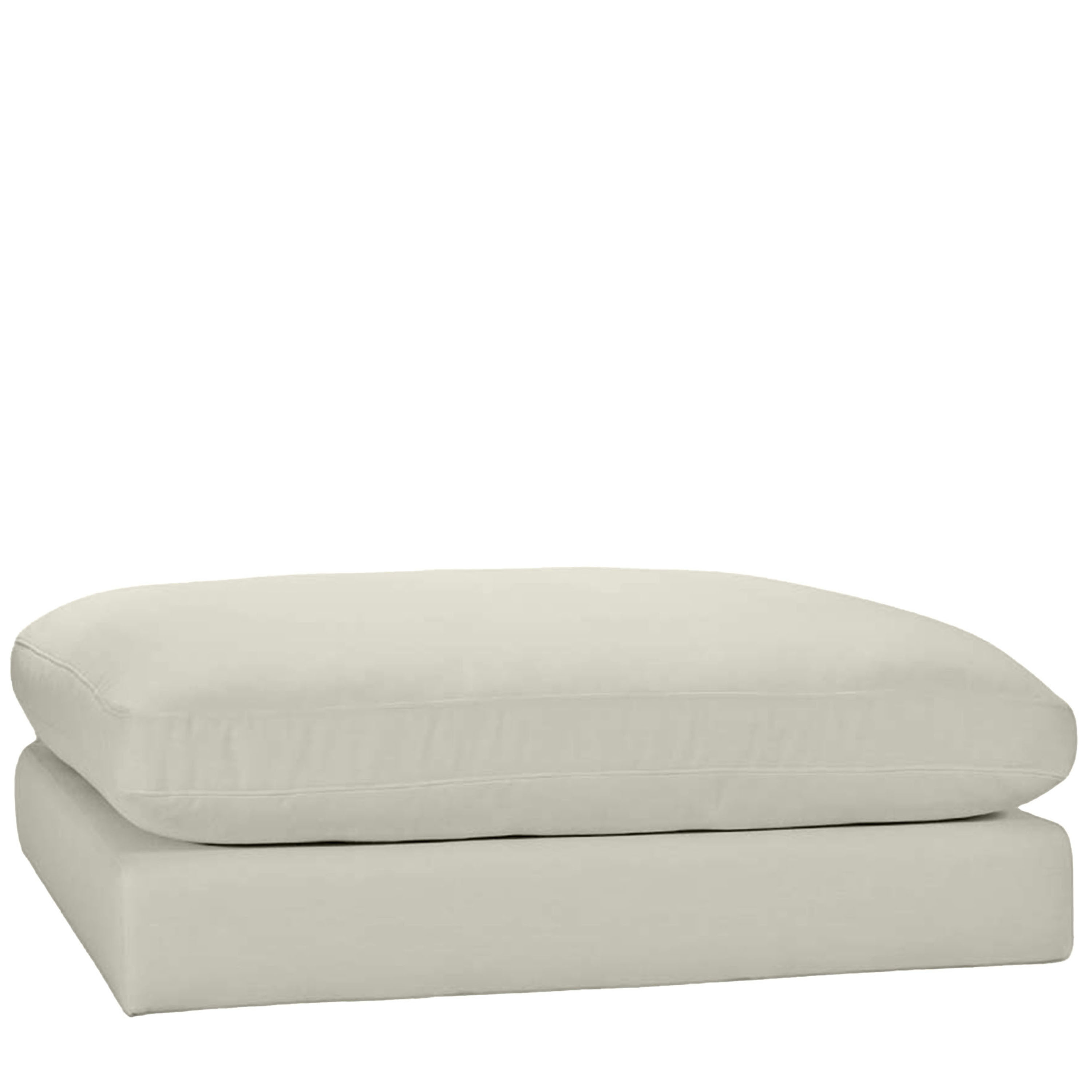 Capri Fotskammel Beige 120x115