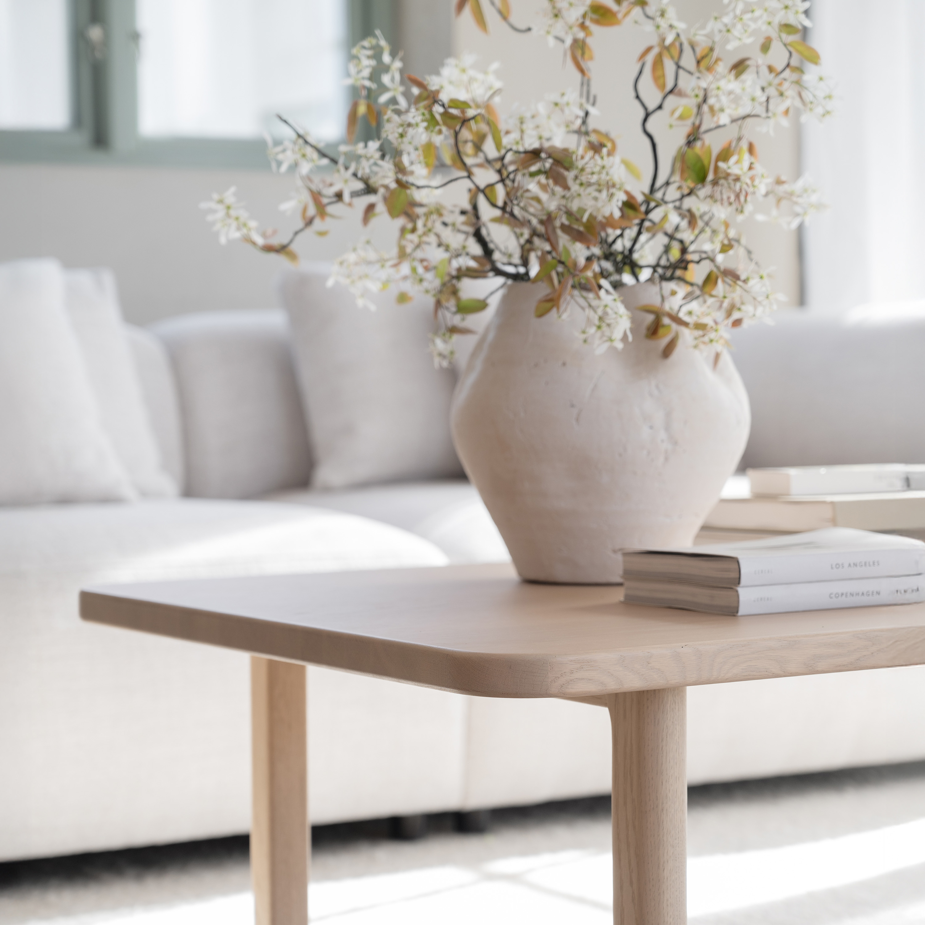 Rowico Home Driscoll Soffbord Vitpigmenterad Ek 160x70