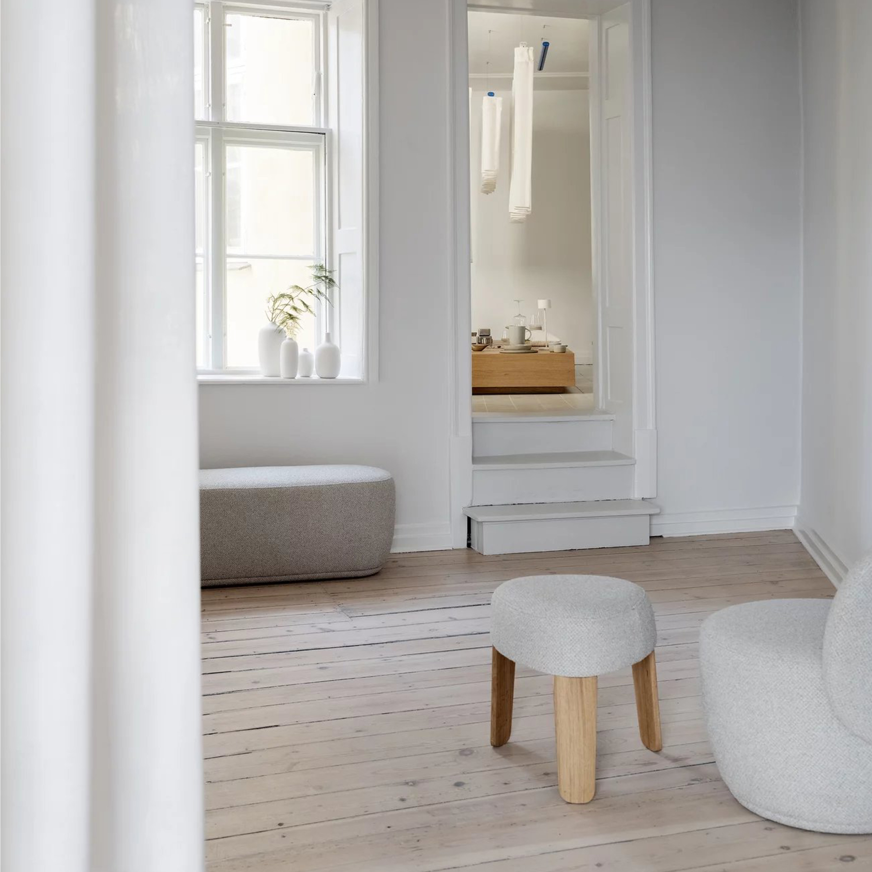 Blomus Kuon Jakkara Boucla Beige 45cm