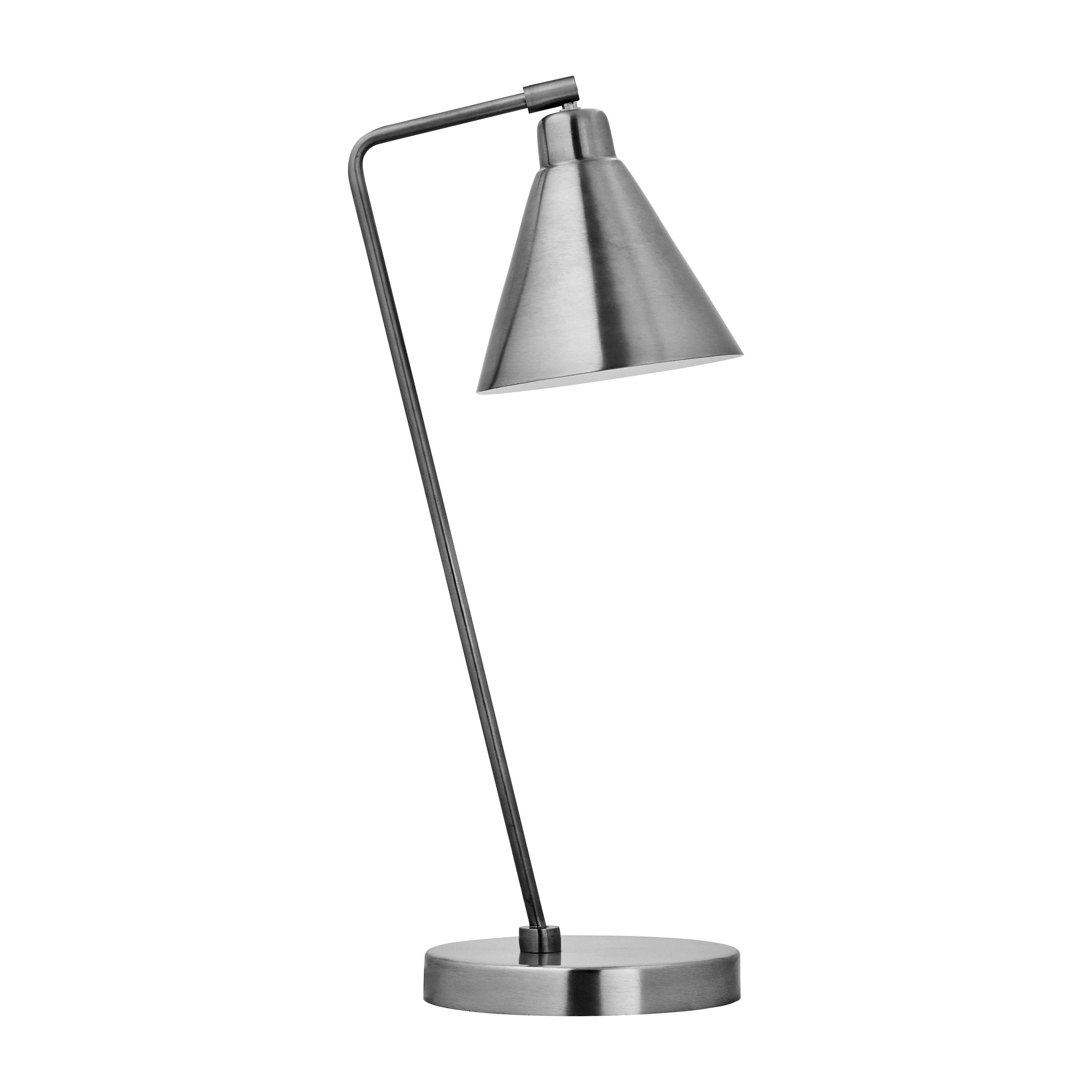 Game Bordslampa Brushed Silver Finish