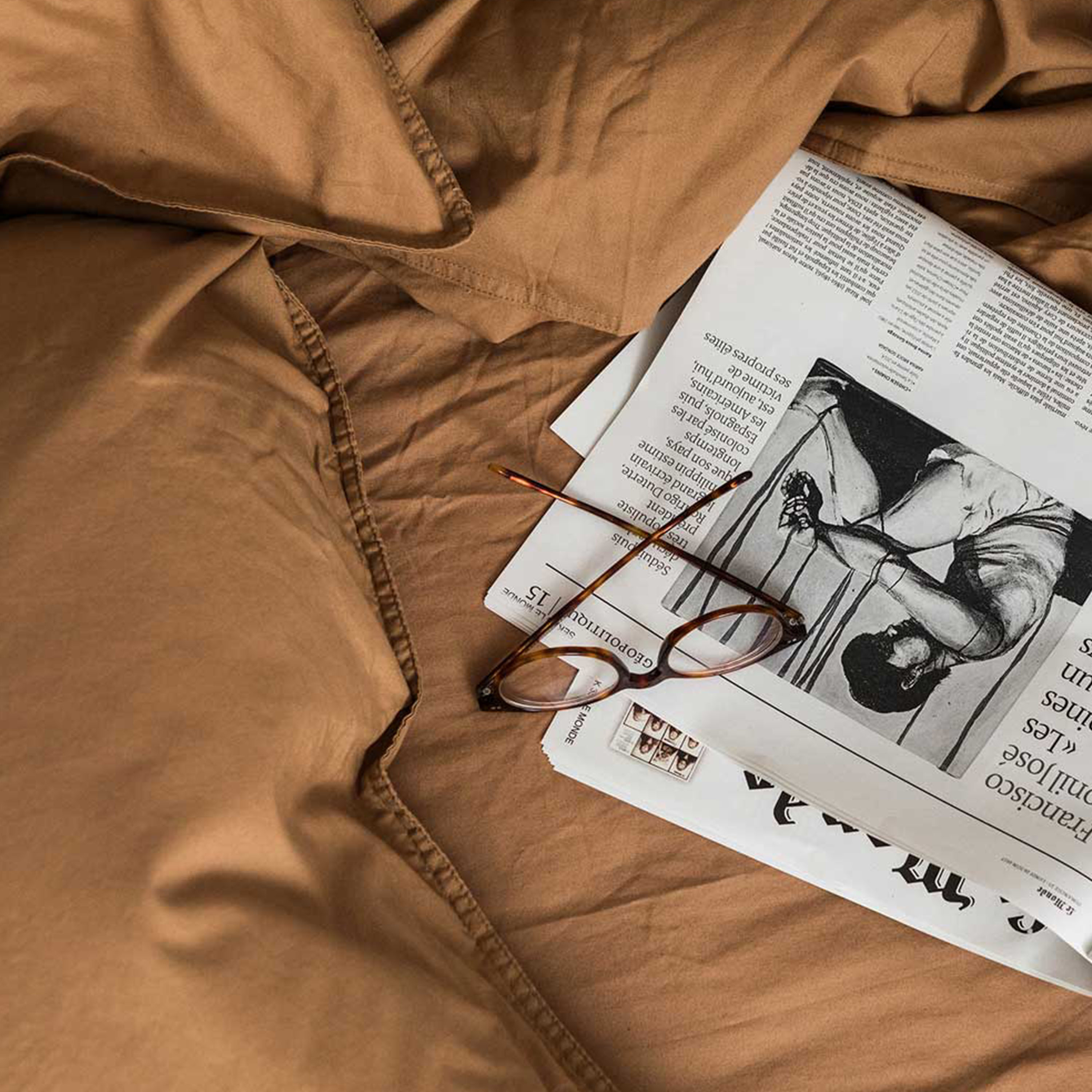 Midnatt Formsytt Lakan Dromedary 90x200