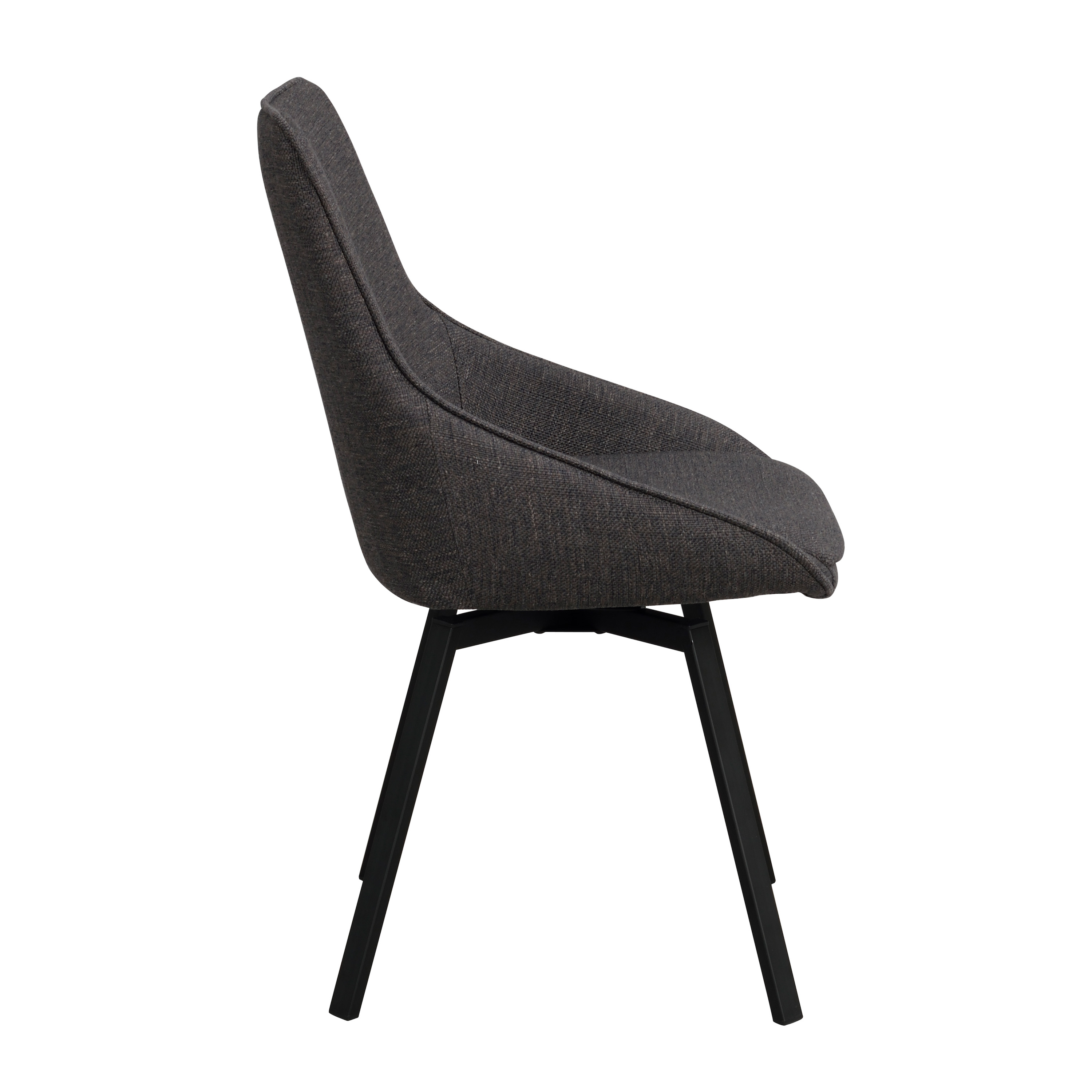 Rowico Home Alison Esszimmerstuhl Grau/Schwarz