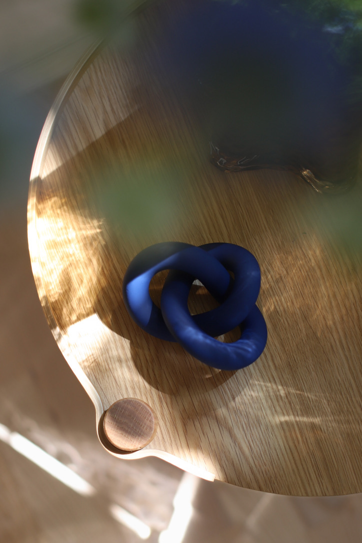 Cooee Design Knot Table Royal Blue Small