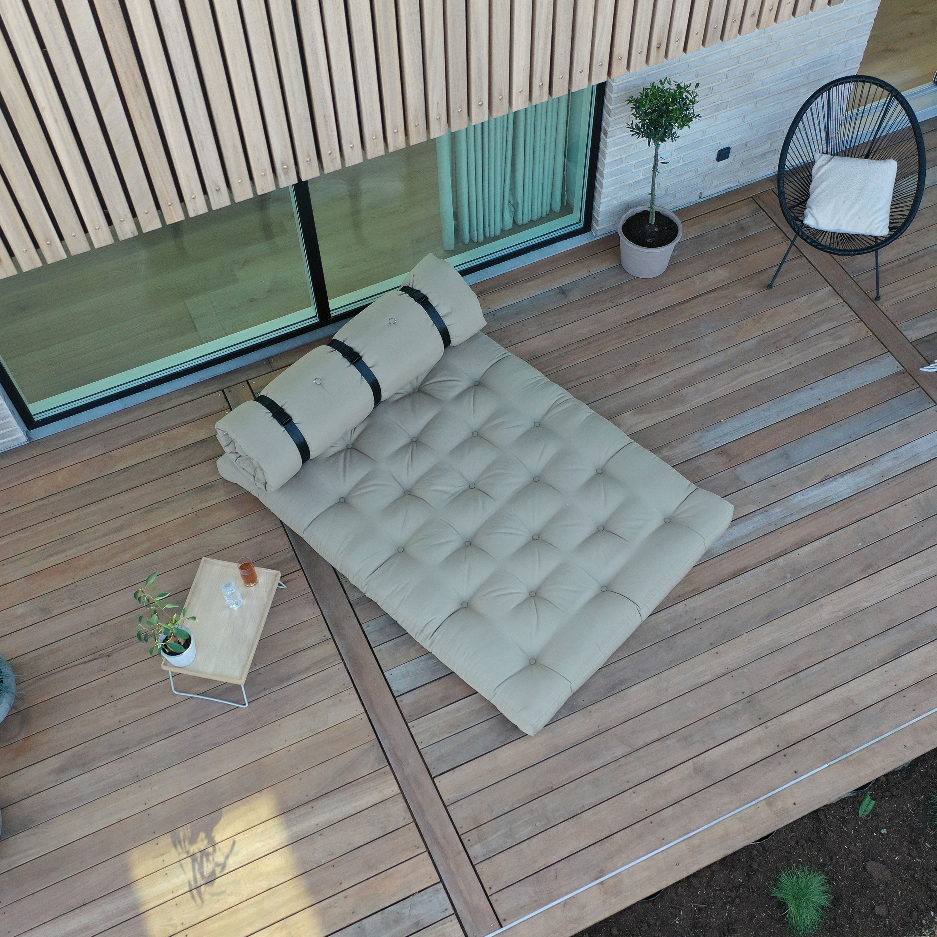 Karup Design Buckle-Up Outdoor Daybed White 140cm