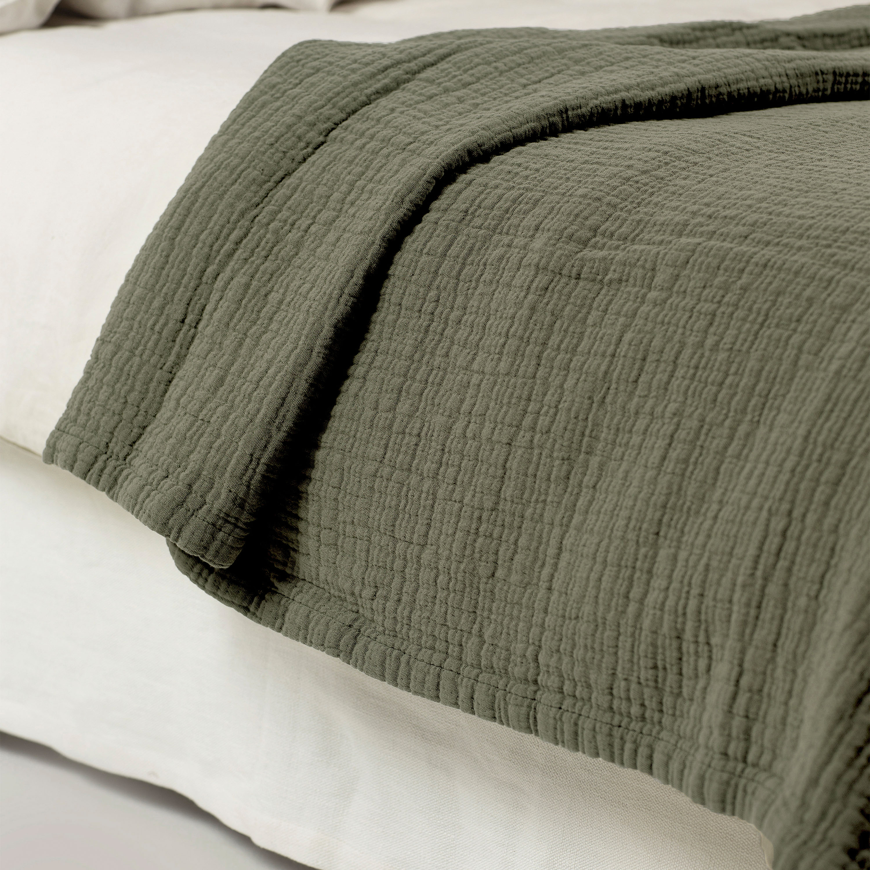 Himla Denise Överkast Khaki 270x250