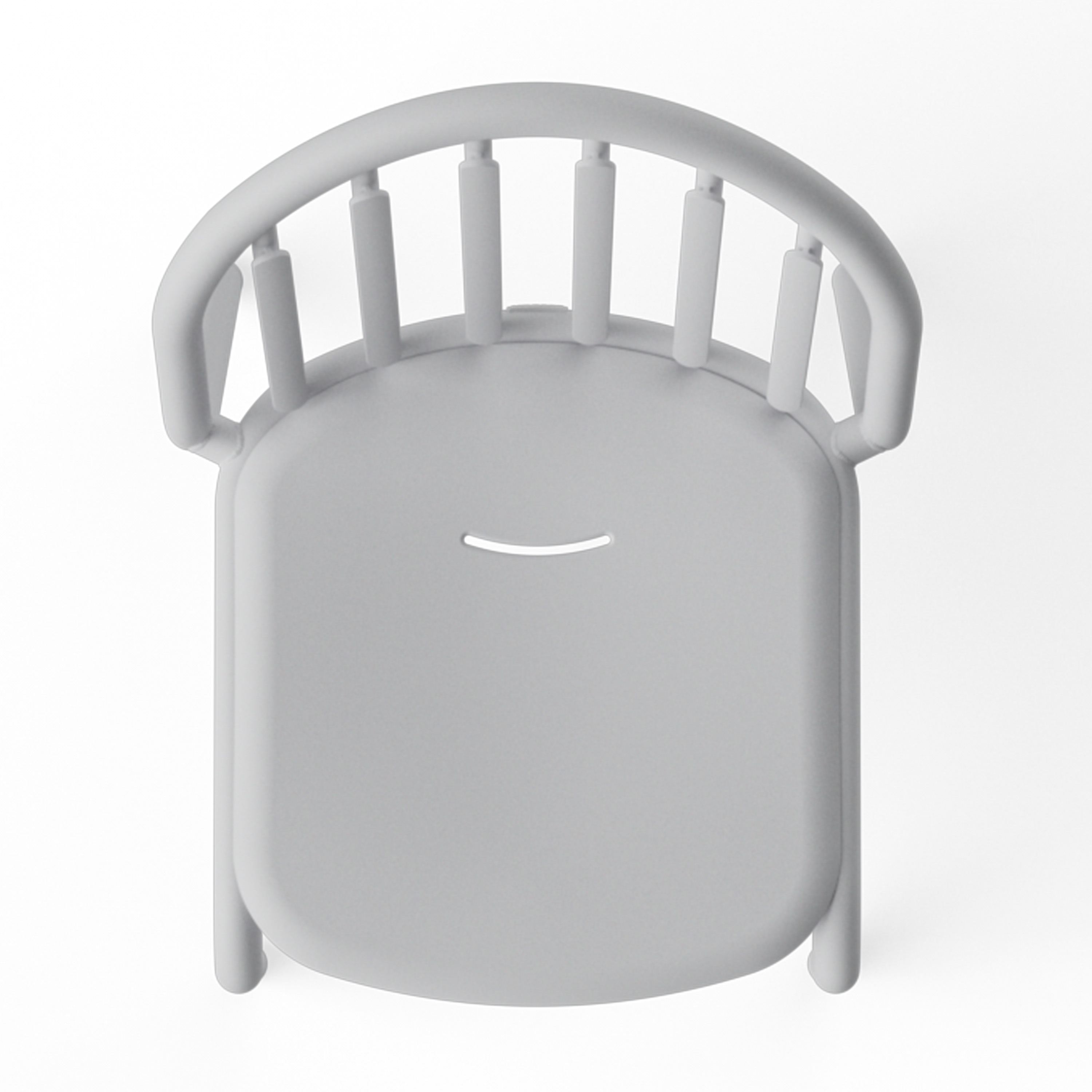 Fatboy Fred's Essstuhl Light Grey 2er-Pack