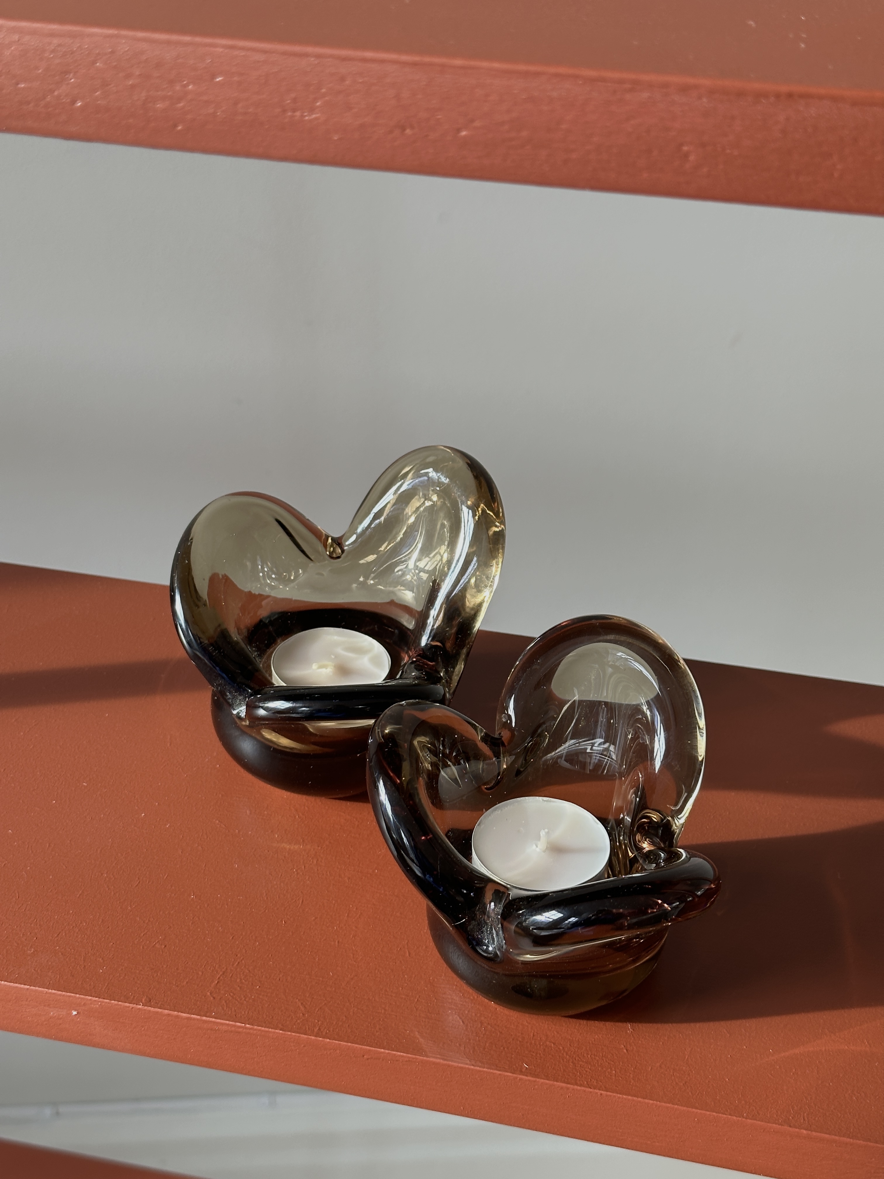 Tinted Visser Kerzenhalter Braun 10cm