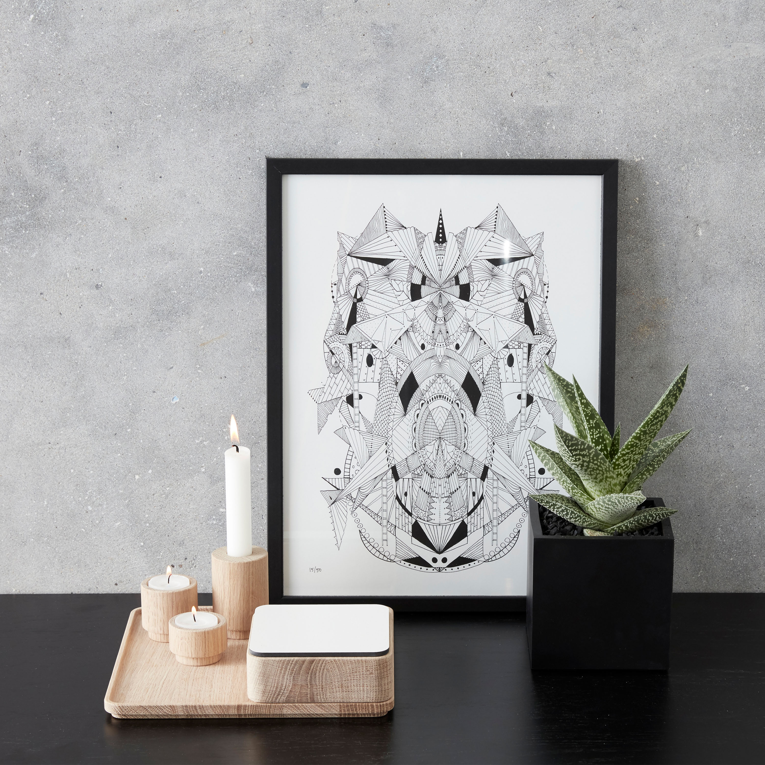 Andersen Furniture Create Me Bricka Ek 24x24