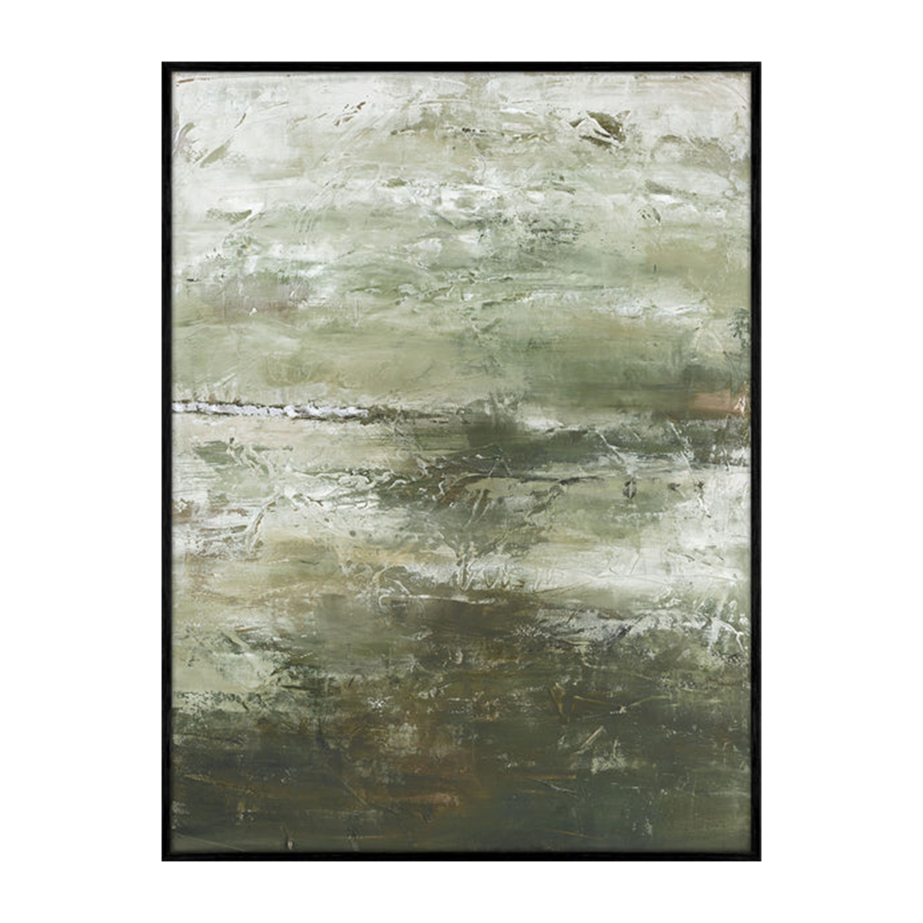 Malerifabrikken - For Life Bilde Sort Ramme 90x120 - Hvit  - Bilder