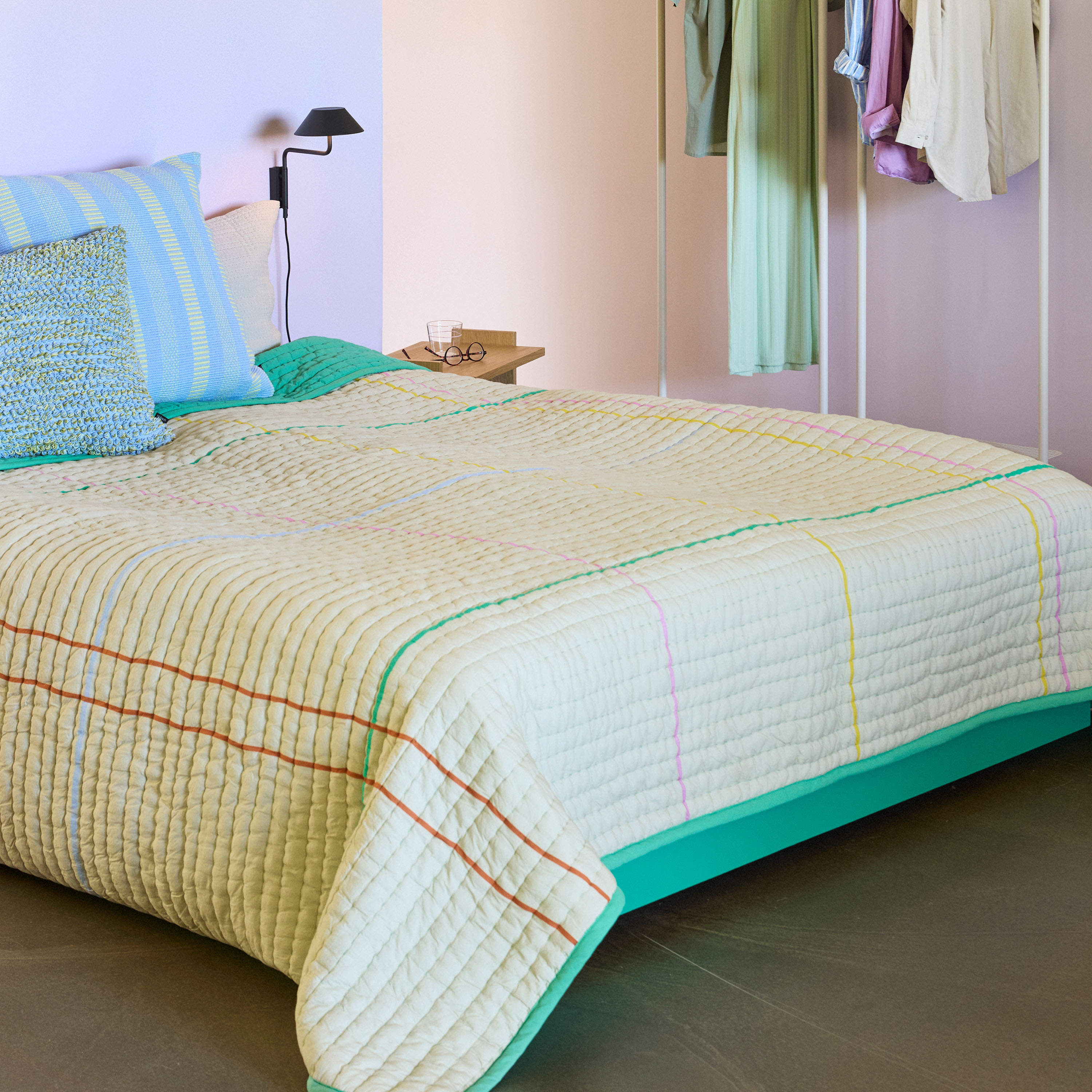 Hübsch Sen Sengeovertrekk Sand 260x260