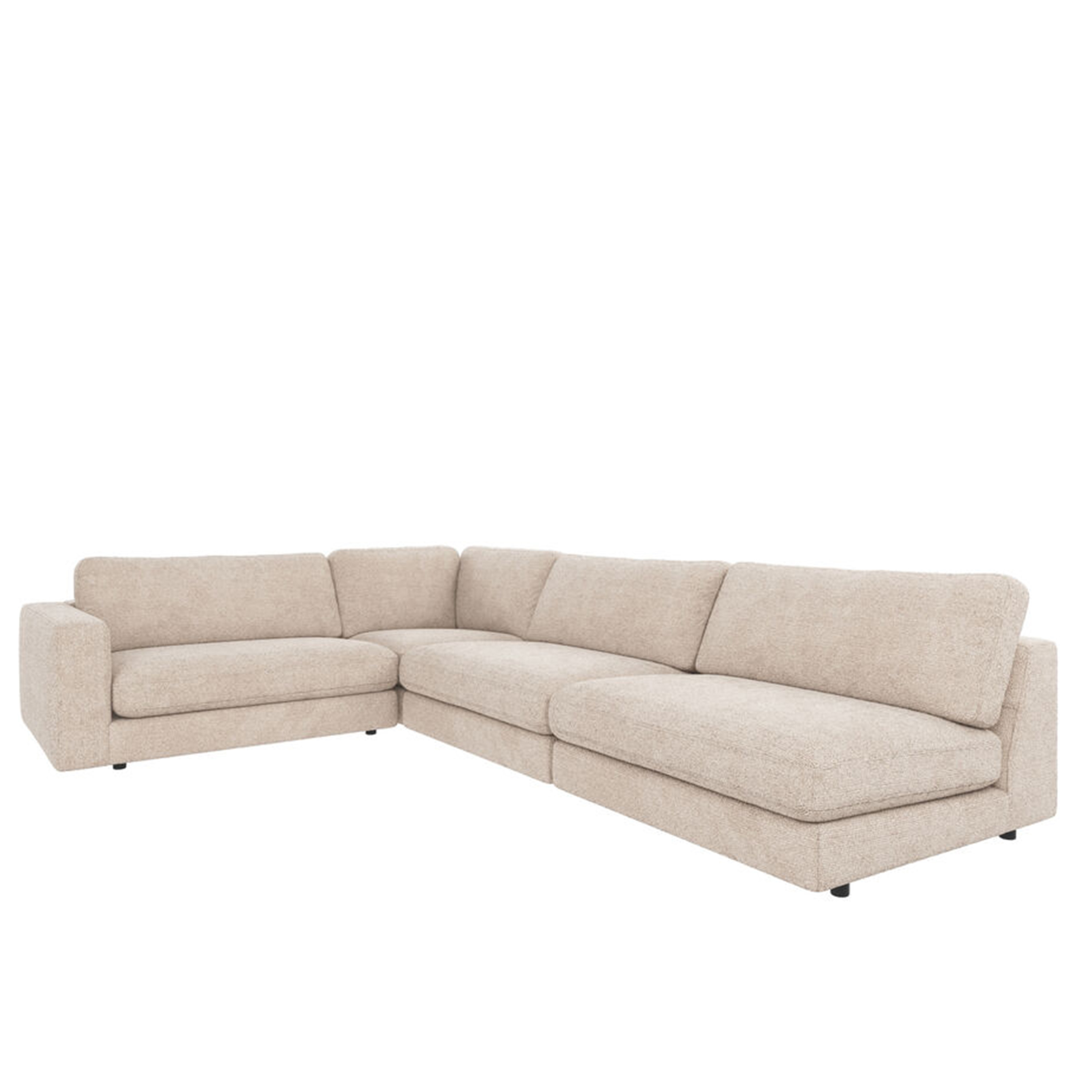 Rowico Home Duncan 2+3-Sitzer Ecksofa Rechts Hellgrau