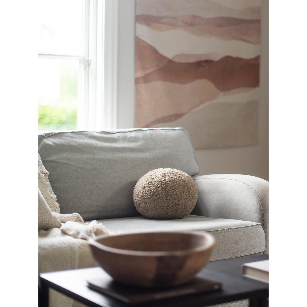 Svanefors Elsie Prydnadskudde Iskaffe Ø25