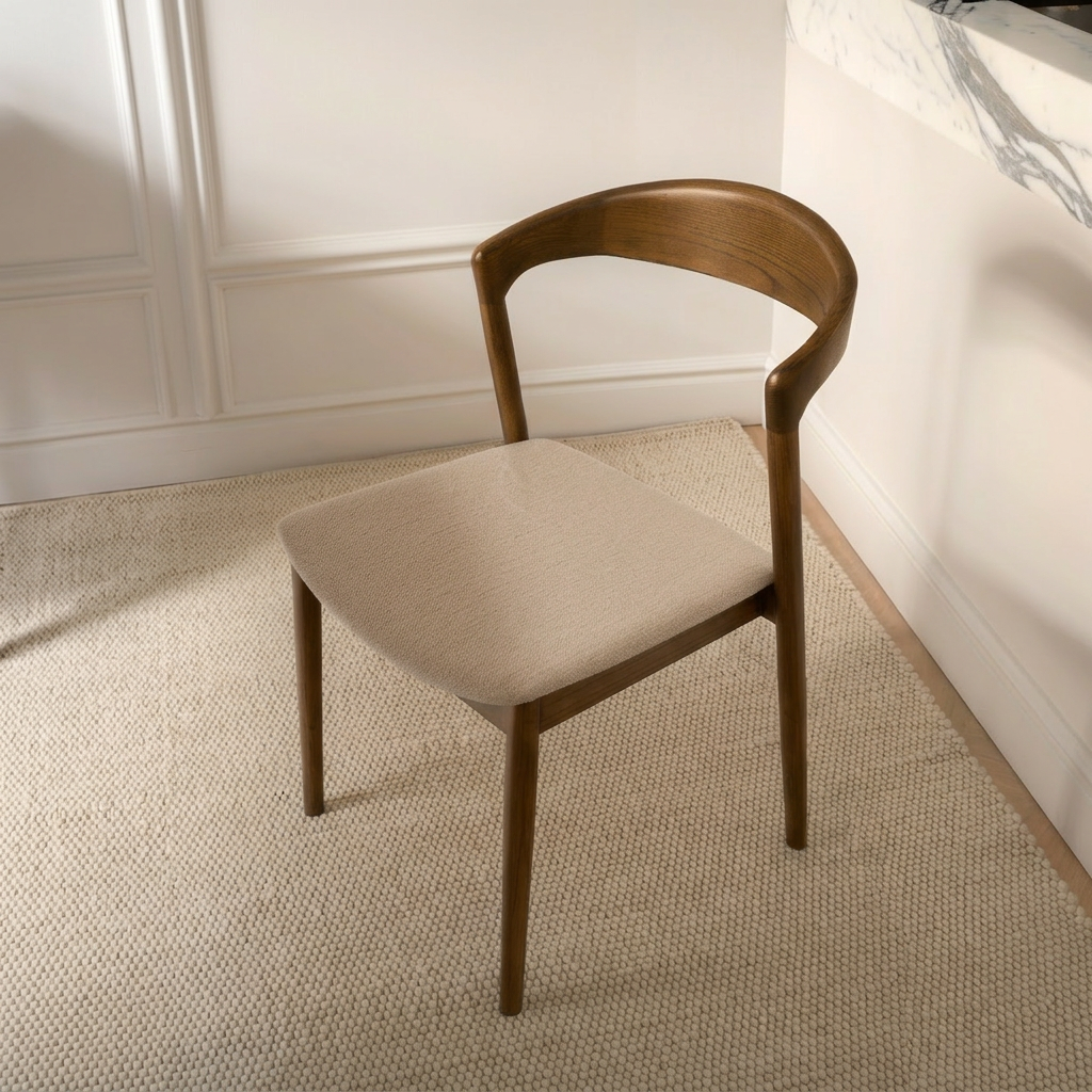 Sleepo Collection Casper Matstol Brunbets/Natur