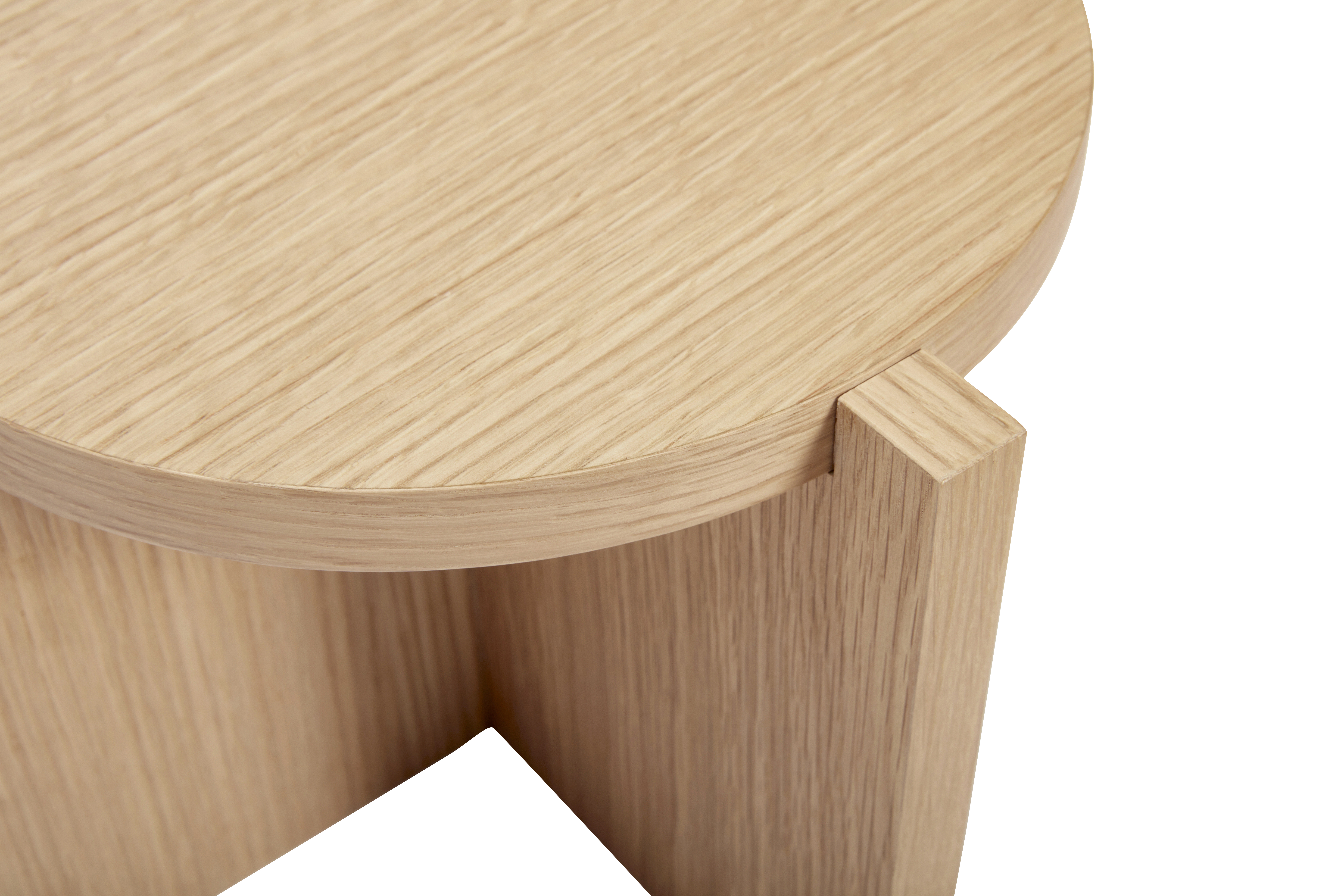Hübsch Nomad Piedestal FSC Ek Ø30