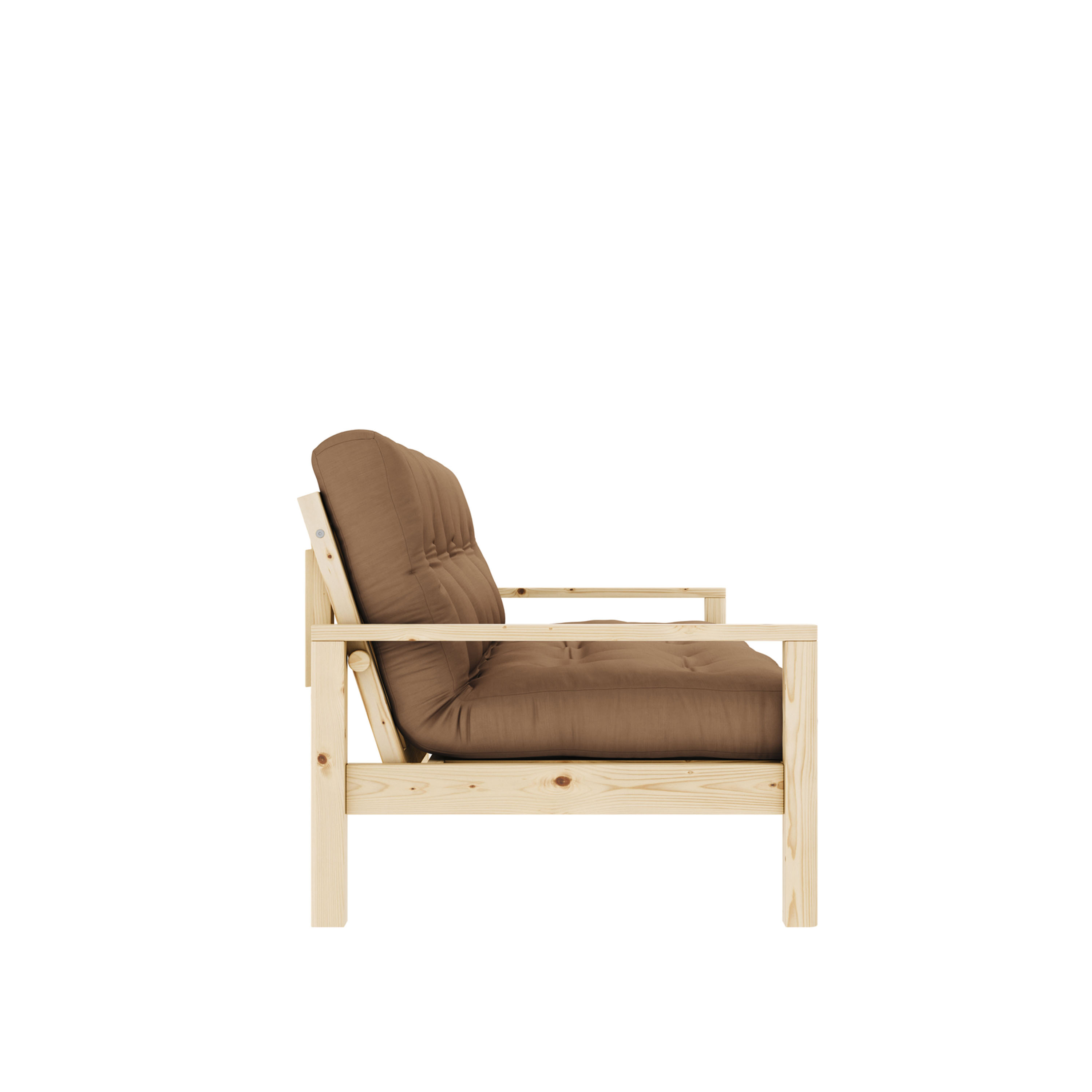 Karup Design Knob Schlafsofa Natur/Mocca 130cm
