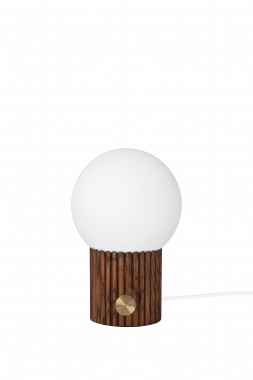 Globen Lighting - Hubble Bordslampa Valnöt Ø15 - Brun