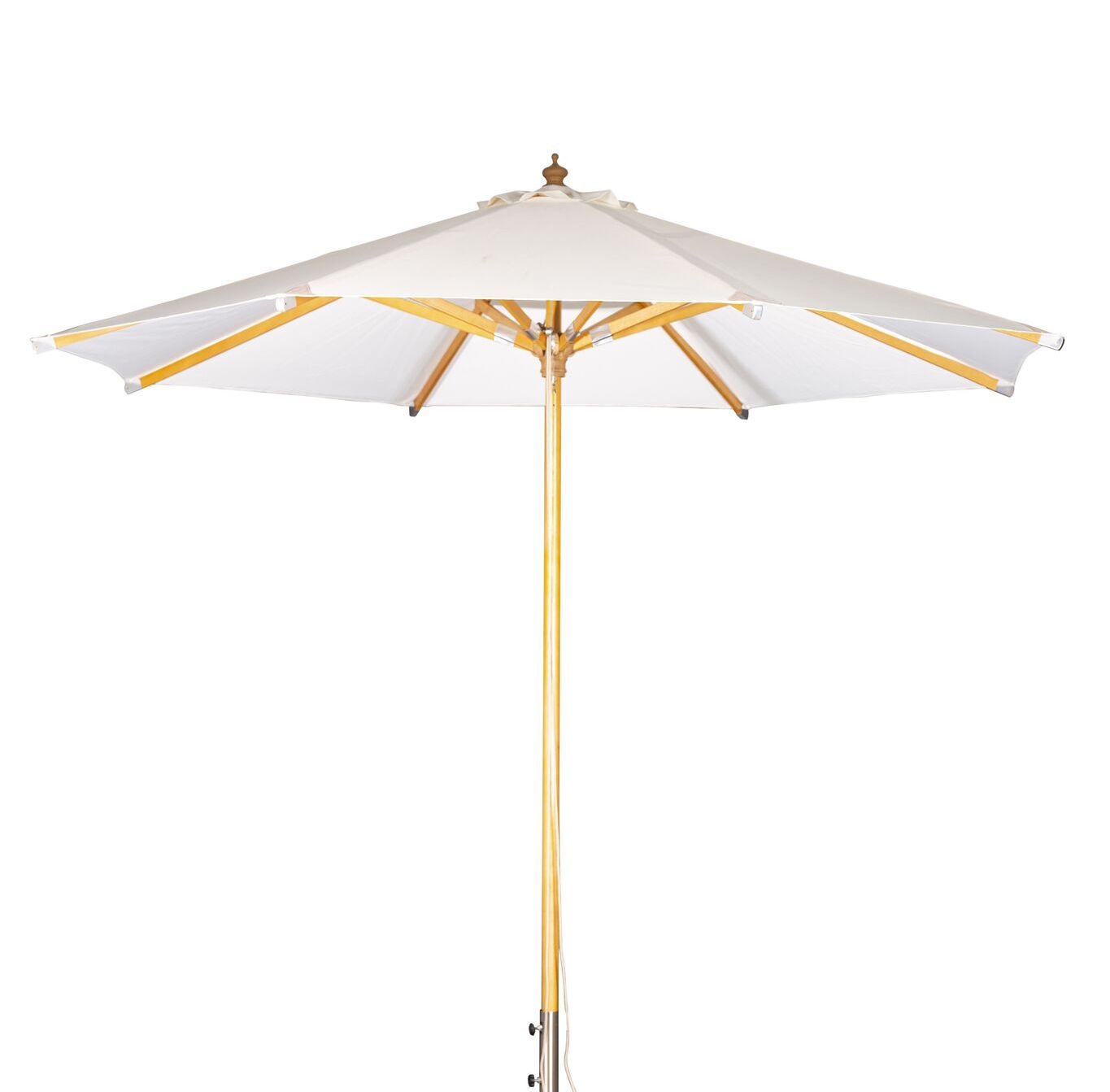 Venture Home - Nils Parasoll Ecru 300cm - Vit