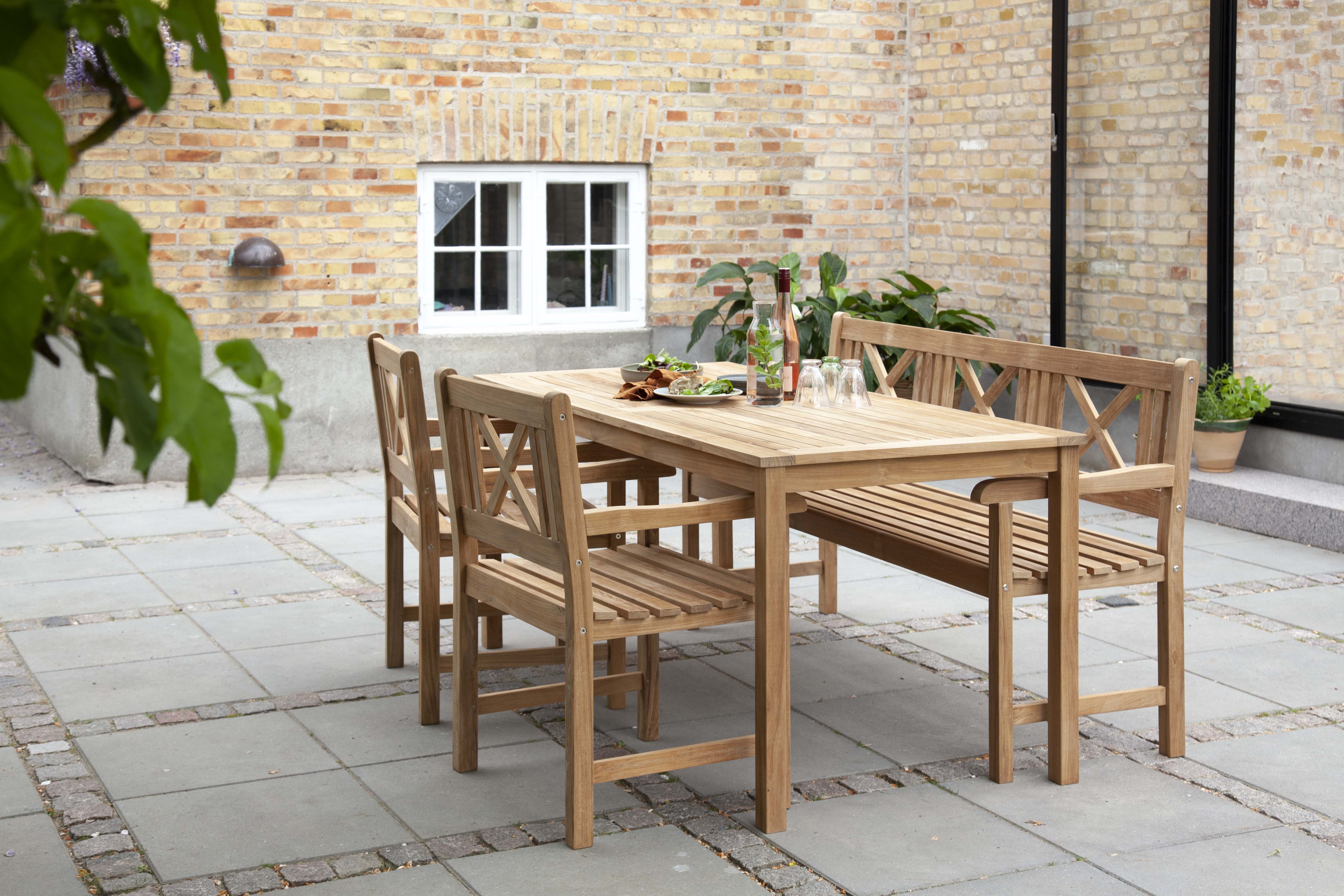 Cinas Rosenborg lenestol teak