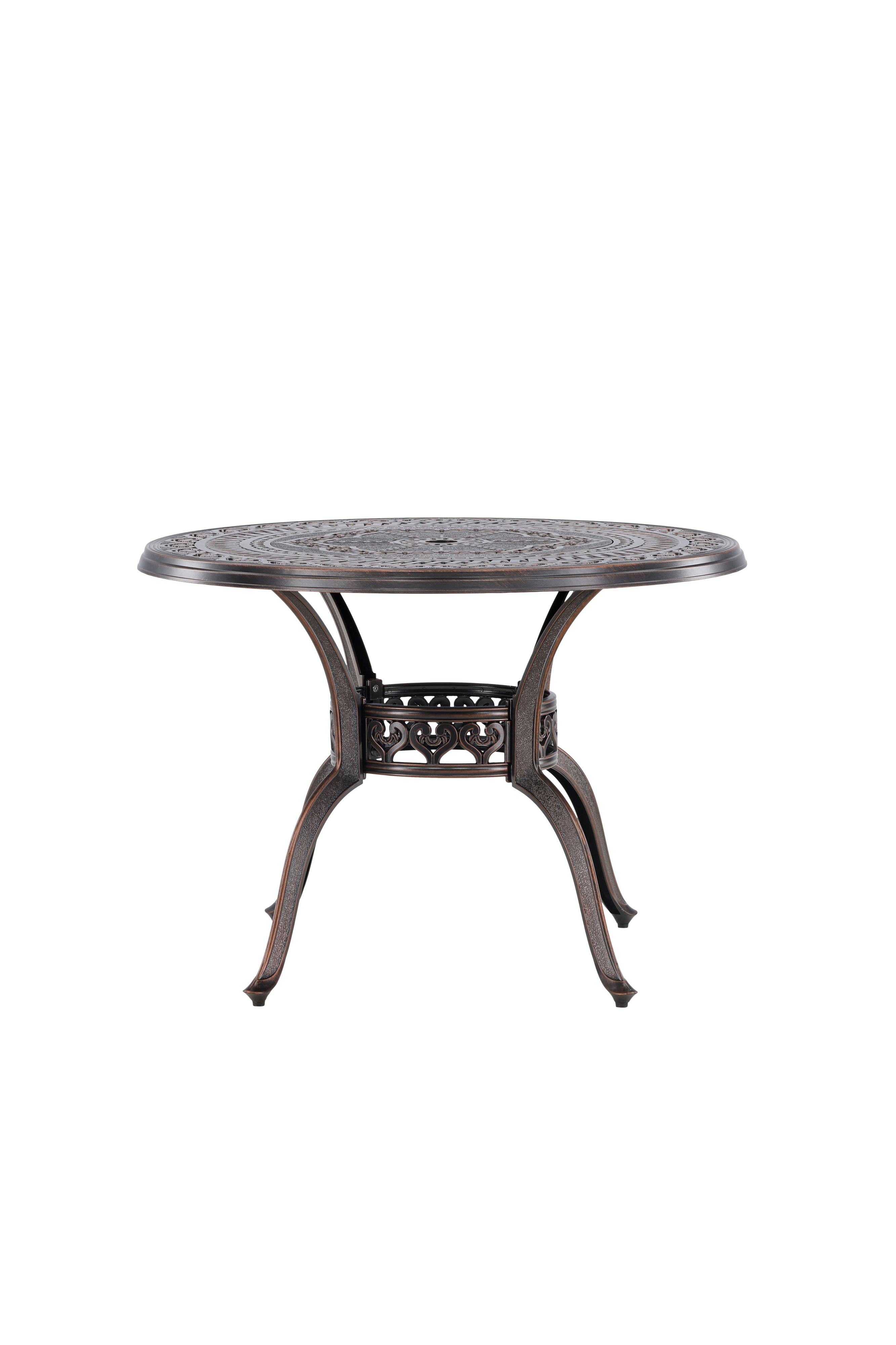 Venture Home - Jesse Cafebord Brown Ø100 - Brun - Cafébord