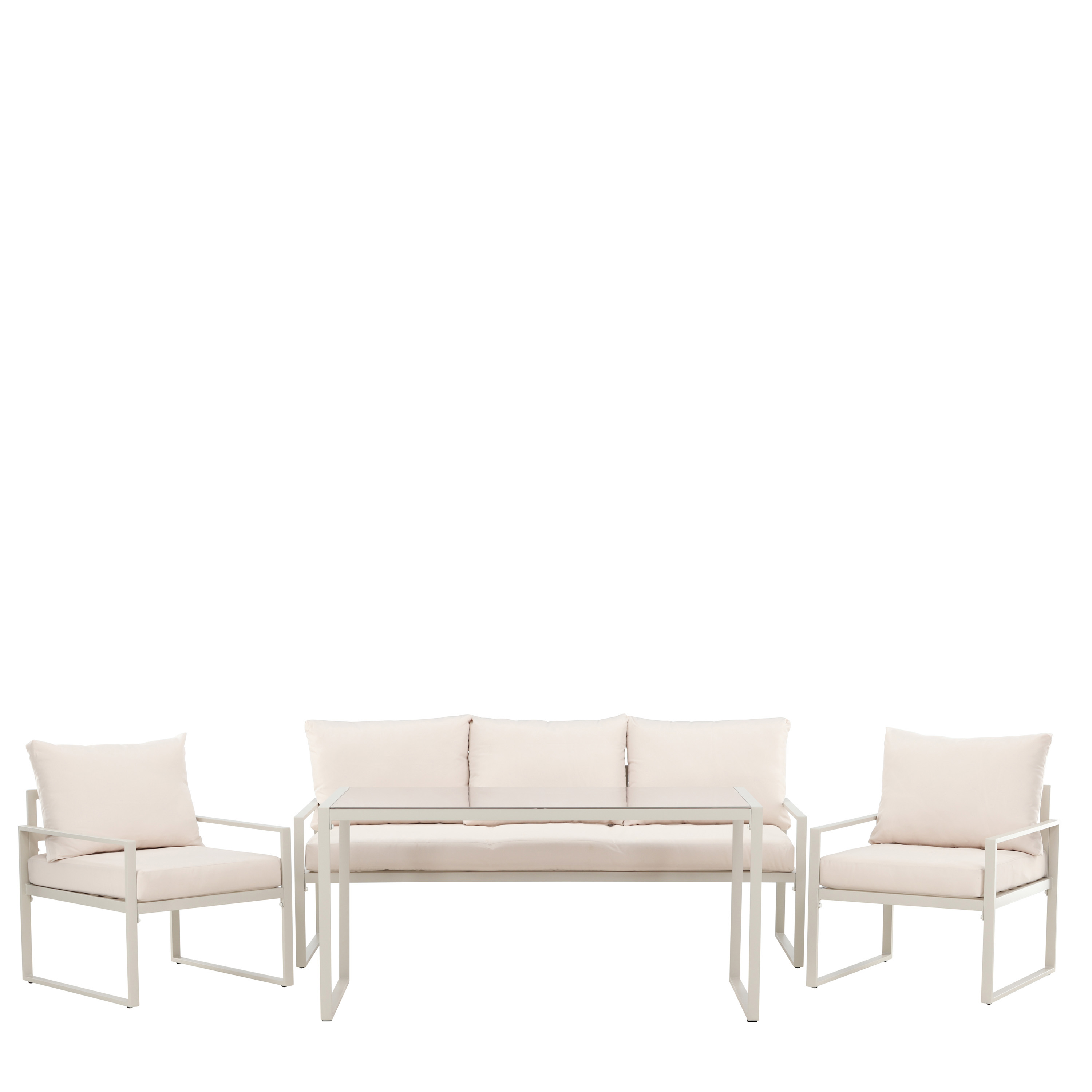 Venture Home Catania Loungeset Beige/Beige