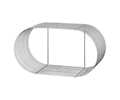 Curva Vägghylla Silver 61cm