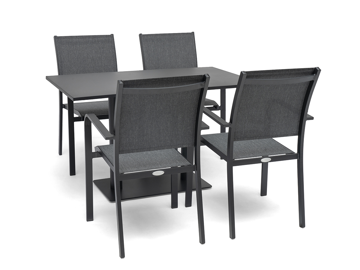 Hillerstorp Näsby Sohvapöytä Musta 70x120