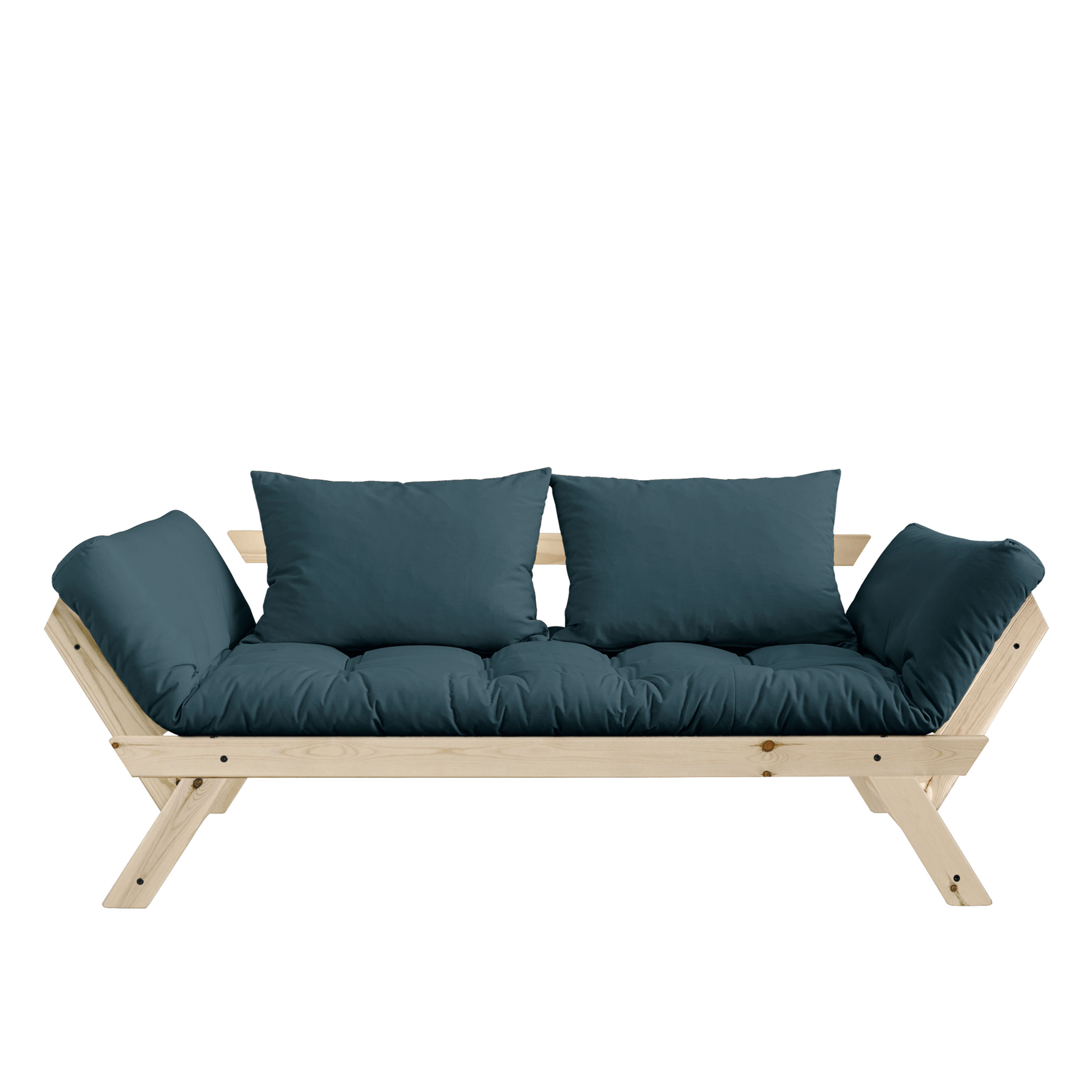 Bebop Dagbädd Natur/Petrol Blue 174cm
